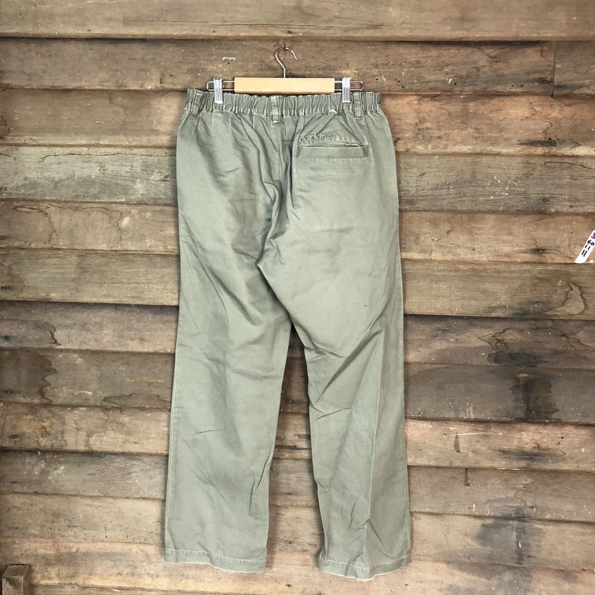 Adidas Adidas Green Casual jogger cargo Pants #6772 Size US 32 / EU 48 - 6 Thumbnail
