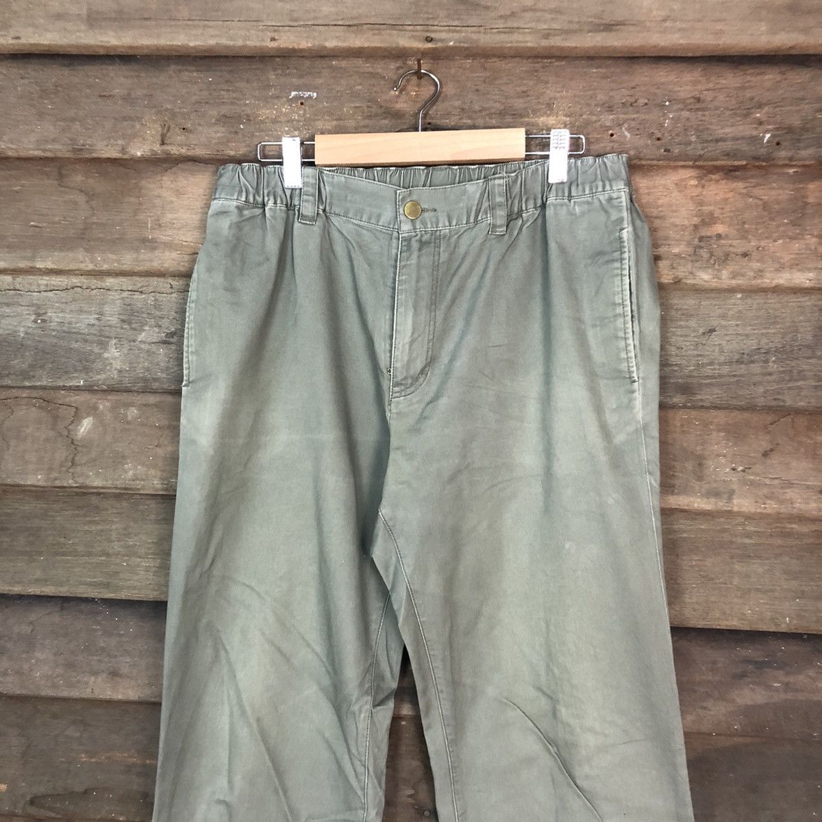 Adidas Adidas Green Casual jogger cargo Pants #6772 Size US 32 / EU 48 - 2 Thumbnail