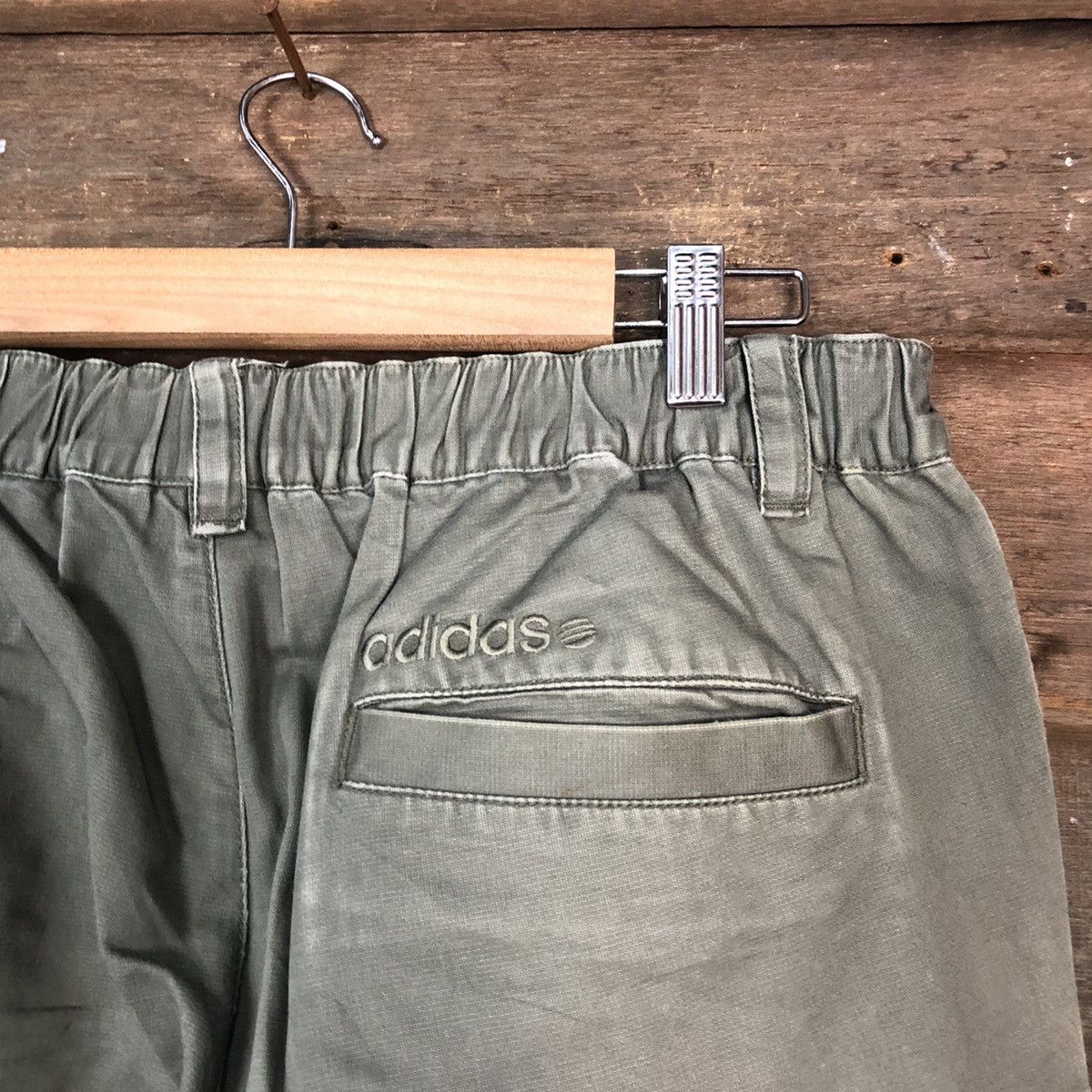 Adidas Adidas Green Casual jogger cargo Pants #6772 Size US 32 / EU 48 - 9 Thumbnail