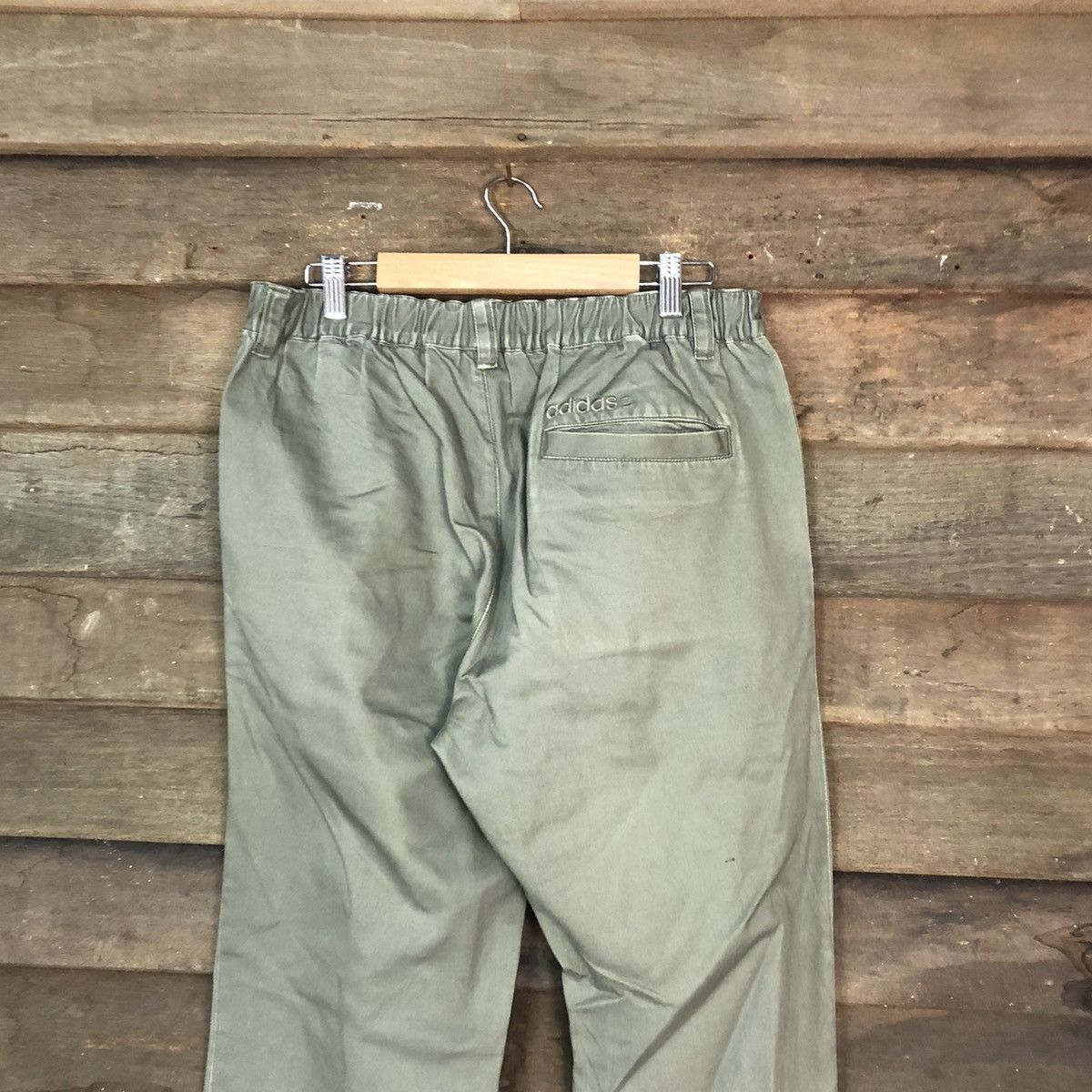 Adidas Adidas Green Casual jogger cargo Pants #6772 Size US 32 / EU 48 - 7 Thumbnail