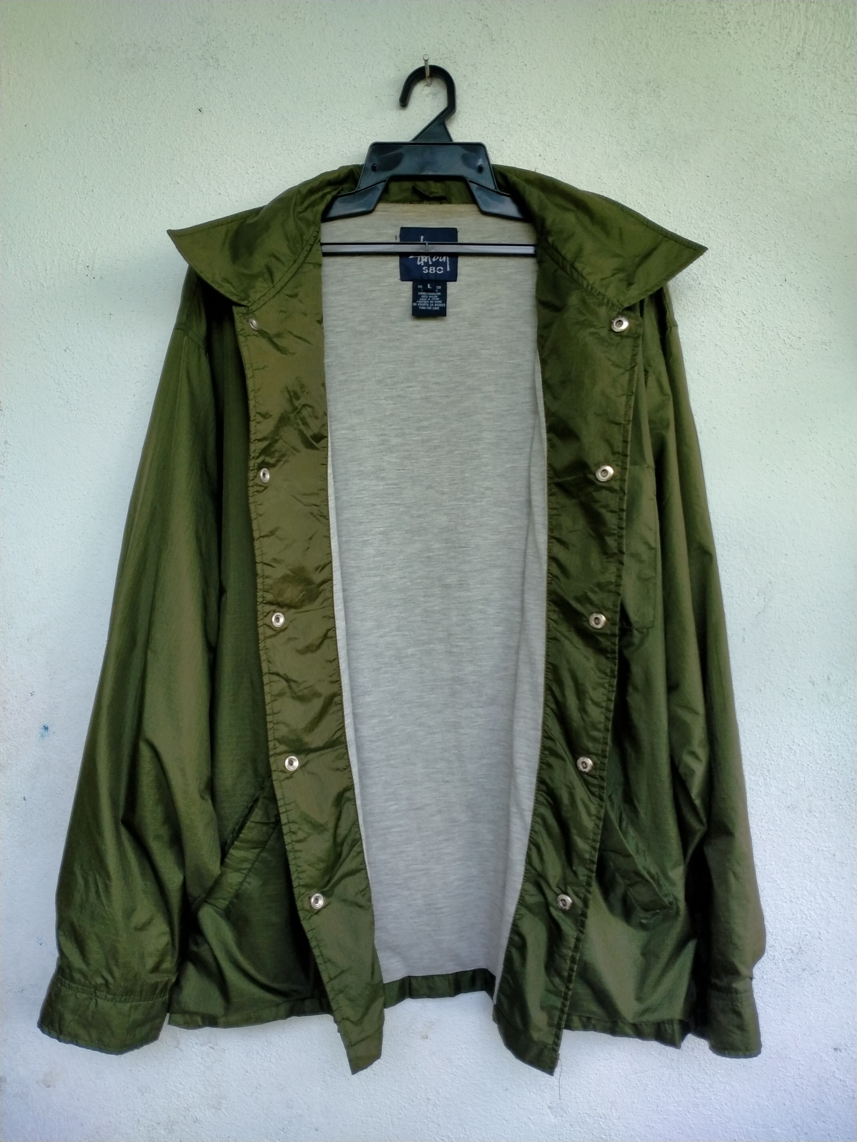 Other Vintage Stussy S80 Light Jacket Size L-XL Size US L / EU 52-54 / 3 - 2 Thumbnail
