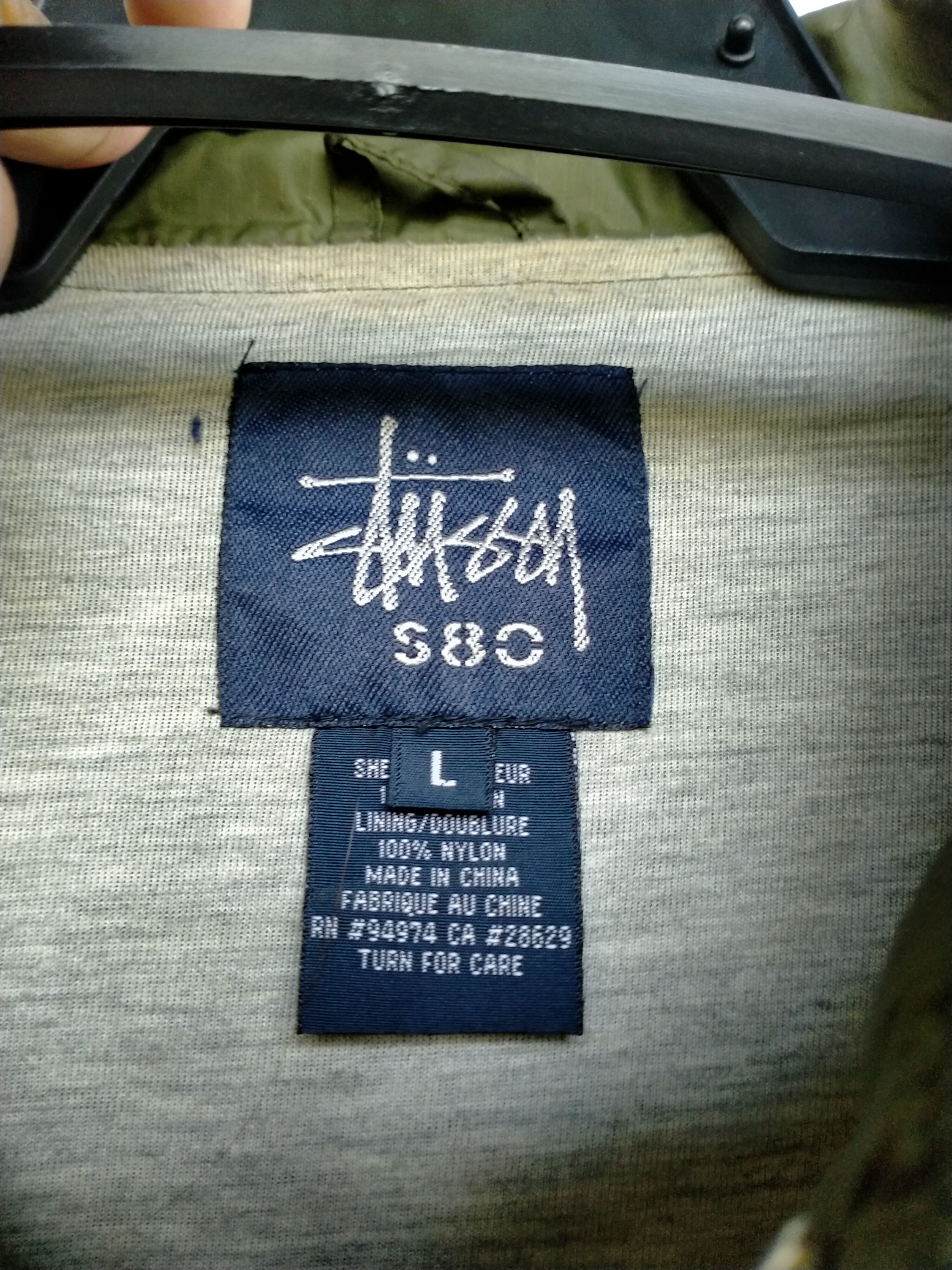Other Vintage Stussy S80 Light Jacket Size L-XL Size US L / EU 52-54 / 3 - 3 Thumbnail