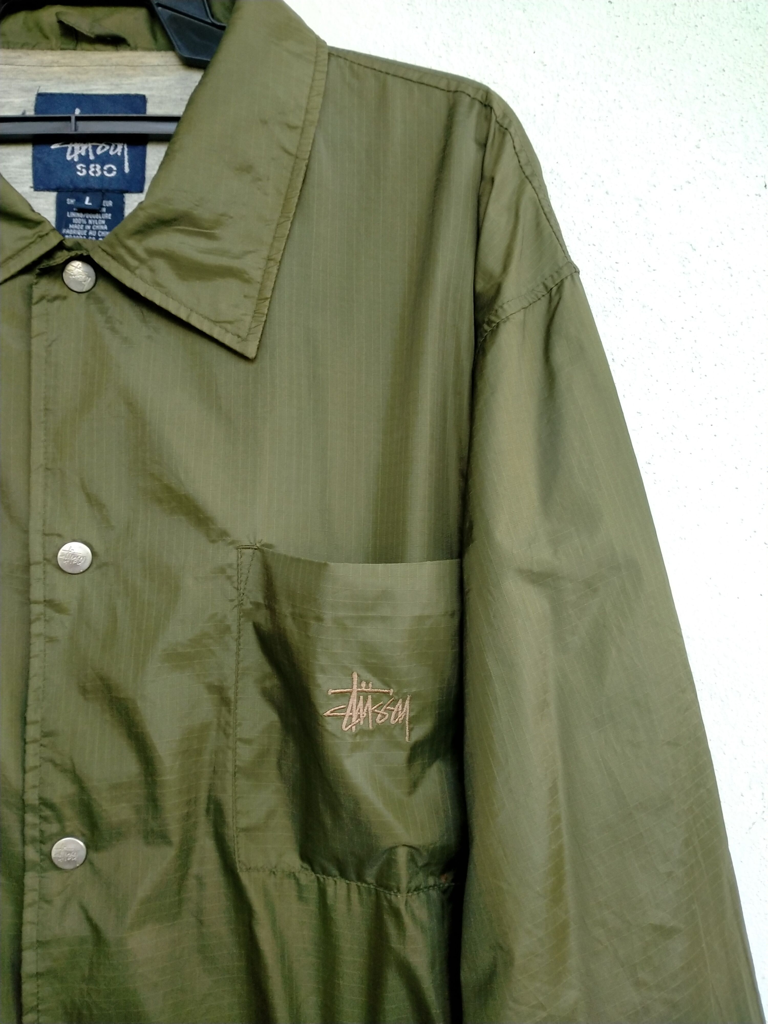 Other Vintage Stussy S80 Light Jacket Size L-XL Size US L / EU 52-54 / 3 - 11 Thumbnail