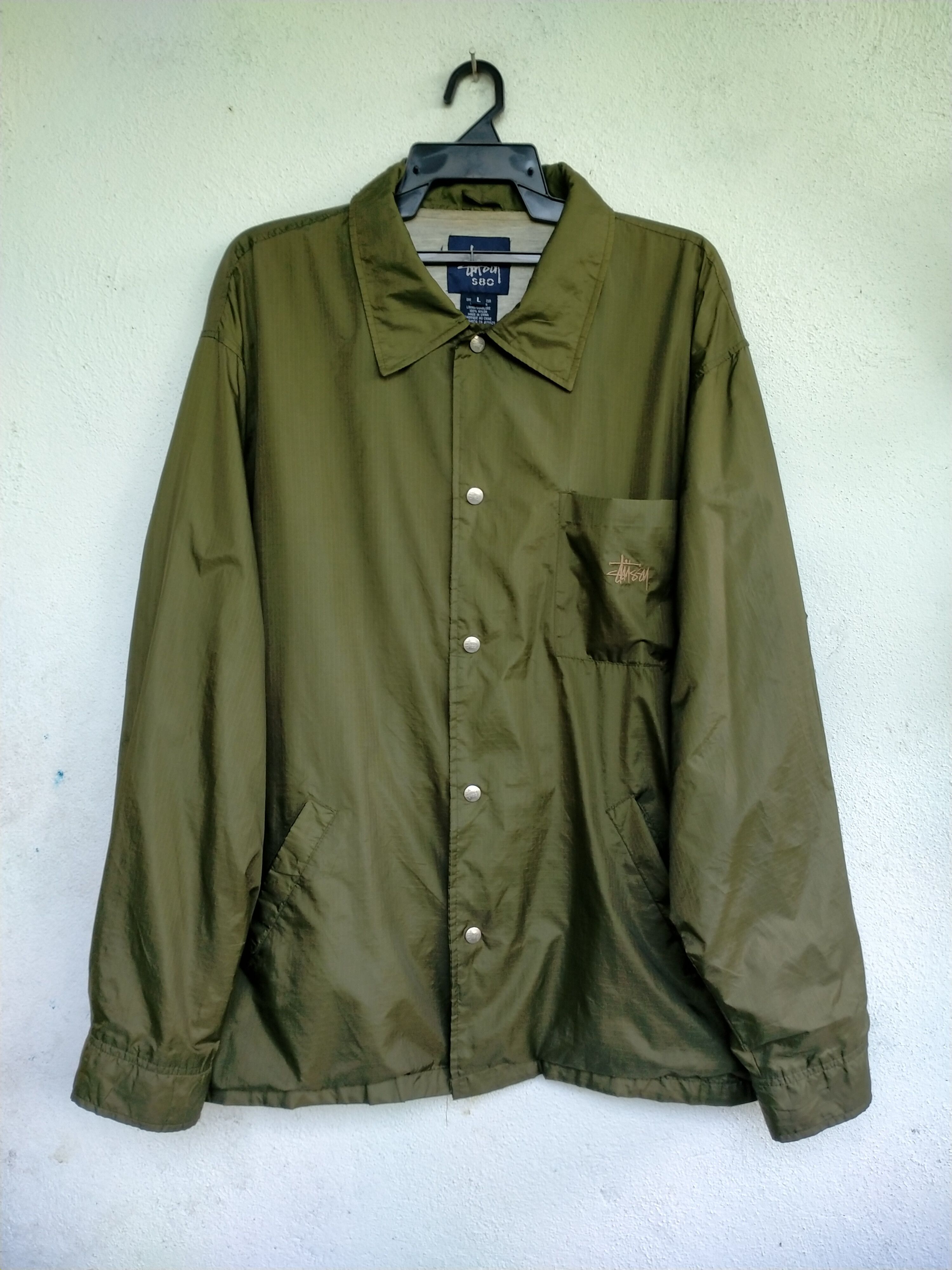 Vintage Stussy S80 Light Jacket Size L-XL