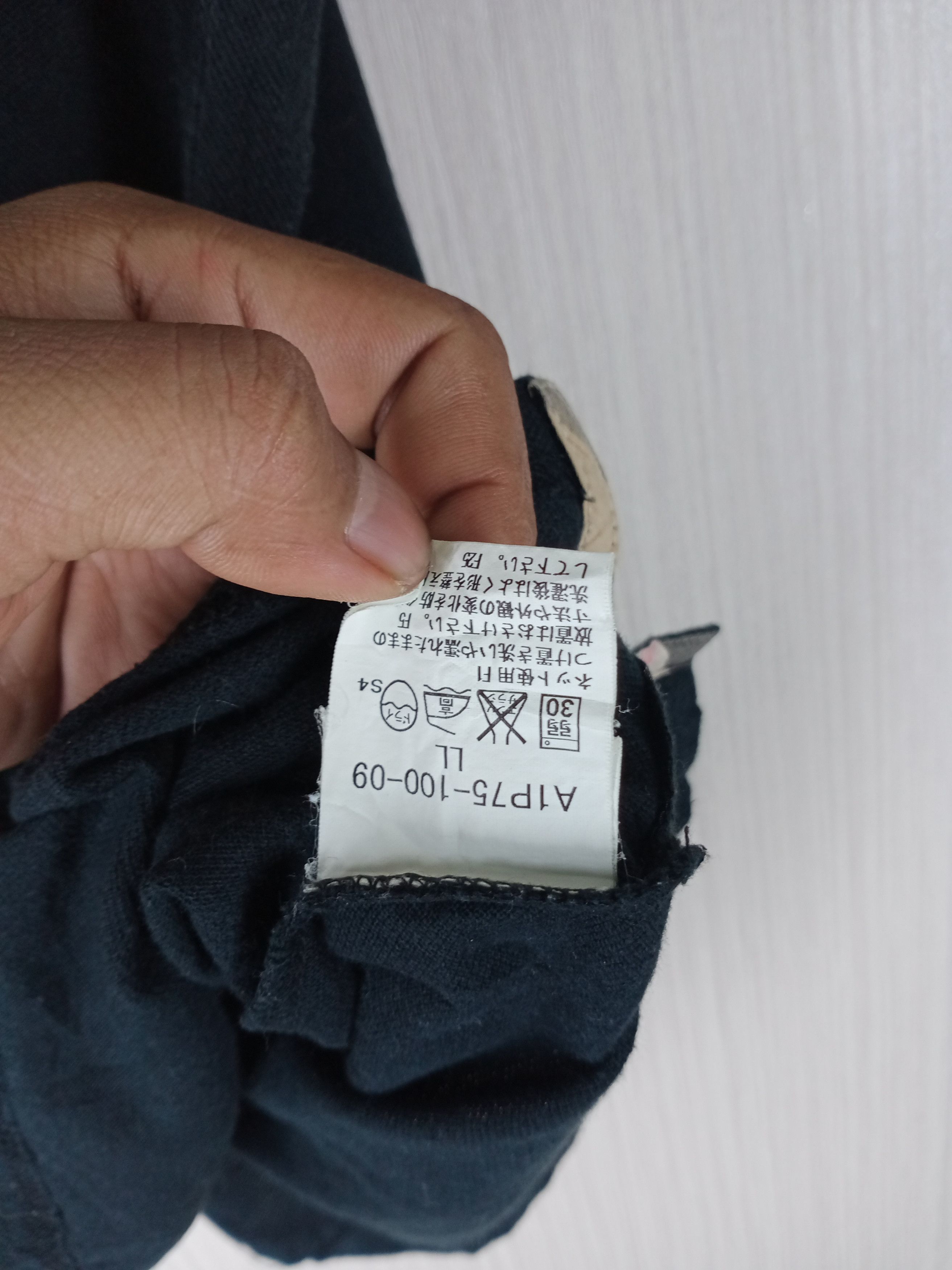 Burberry Rare Vintage Burberry London Nova Check Polo Shirt Size US L / EU 52-54 / 3 - 7 Thumbnail