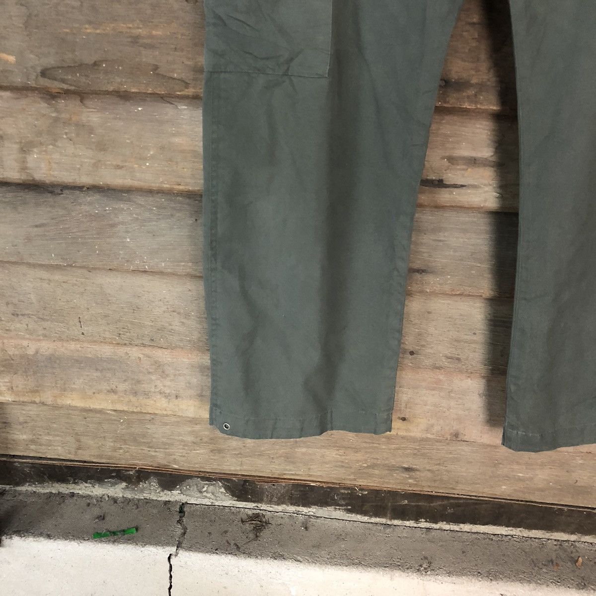 Faded Glory × Japanese Brand × Vintage Japanese Brand faded Green Cargo Pants #6899 Size US 32 / EU 48 - 8 Thumbnail