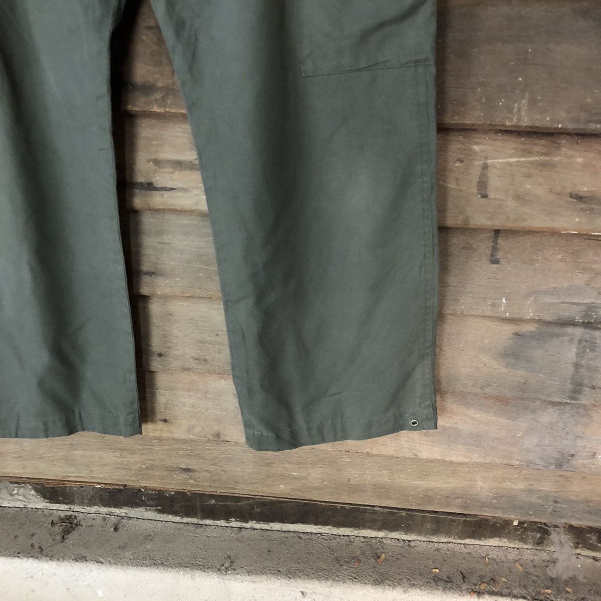 Faded Glory × Japanese Brand × Vintage Japanese Brand faded Green Cargo Pants #6899 Size US 32 / EU 48 - 9 Thumbnail