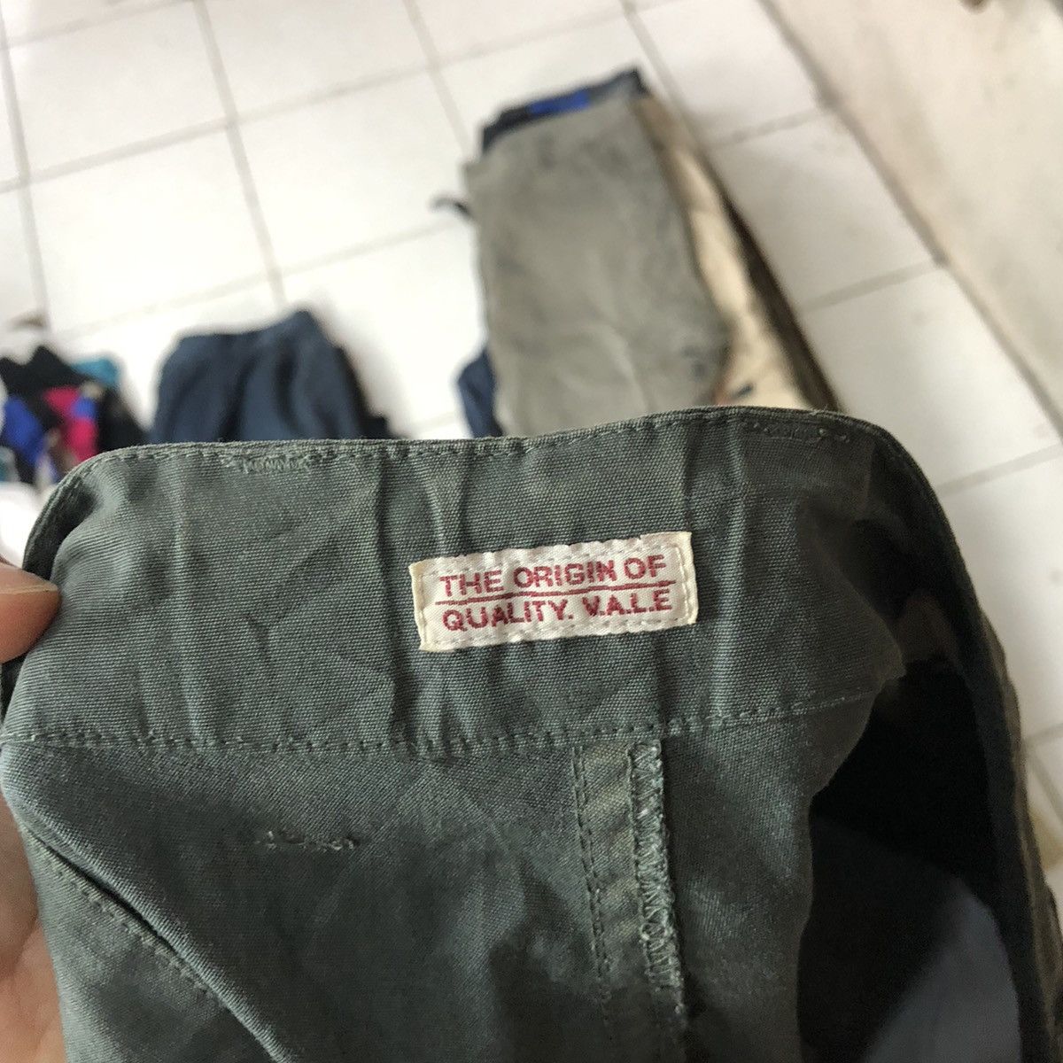 Faded Glory × Japanese Brand × Vintage Japanese Brand faded Green Cargo Pants #6899 Size US 32 / EU 48 - 15 Thumbnail
