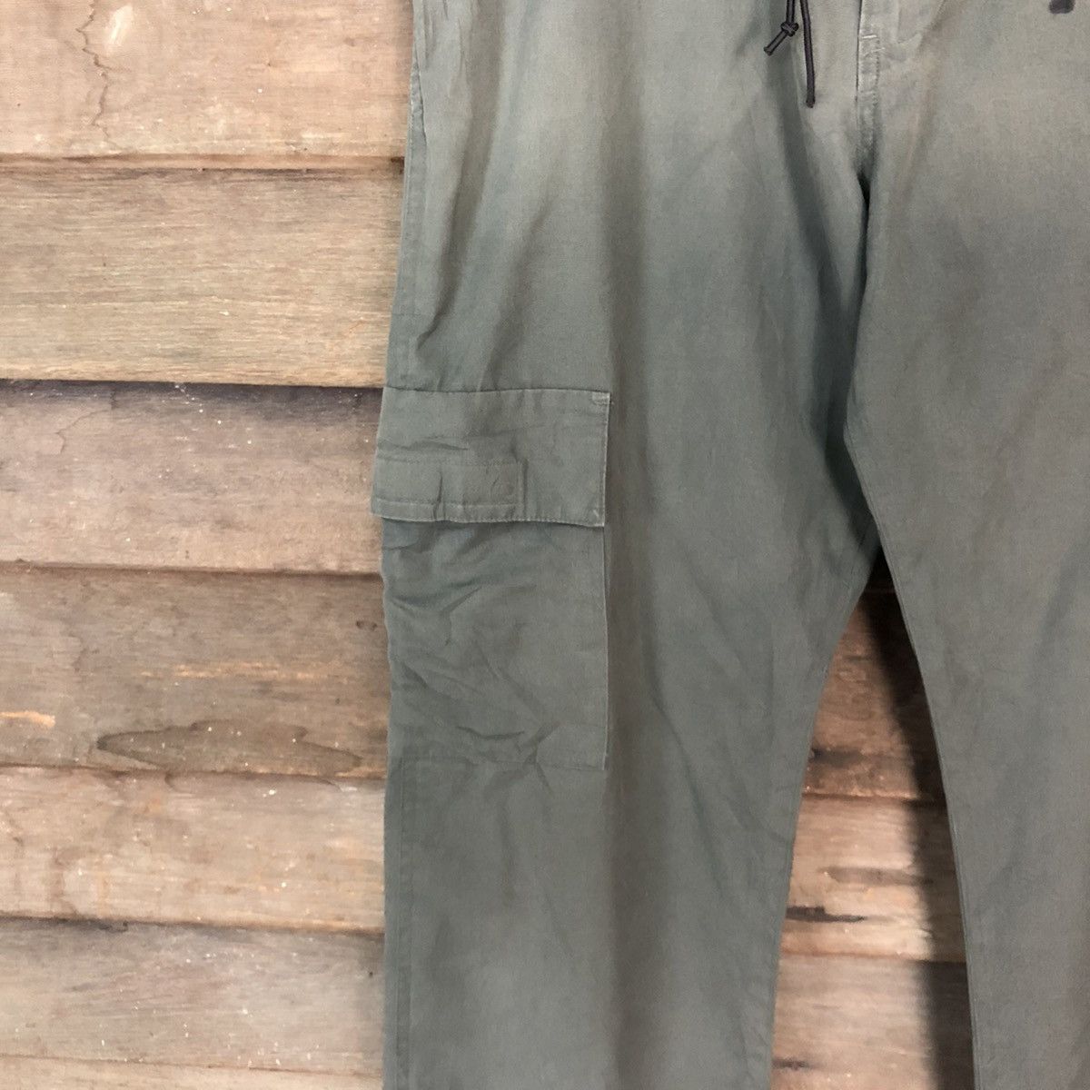 Faded Glory × Japanese Brand × Vintage Japanese Brand faded Green Cargo Pants #6899 Size US 32 / EU 48 - 6 Thumbnail