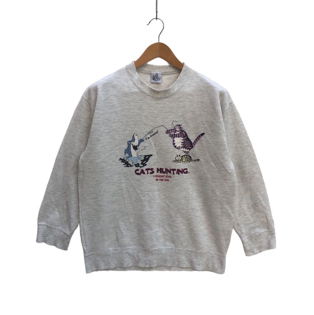 Other CATS HUNTING JOES Crew Neck Sweatshirt #0532-15 Size US M / EU 48-50 / 2 - 1 Thumbnail