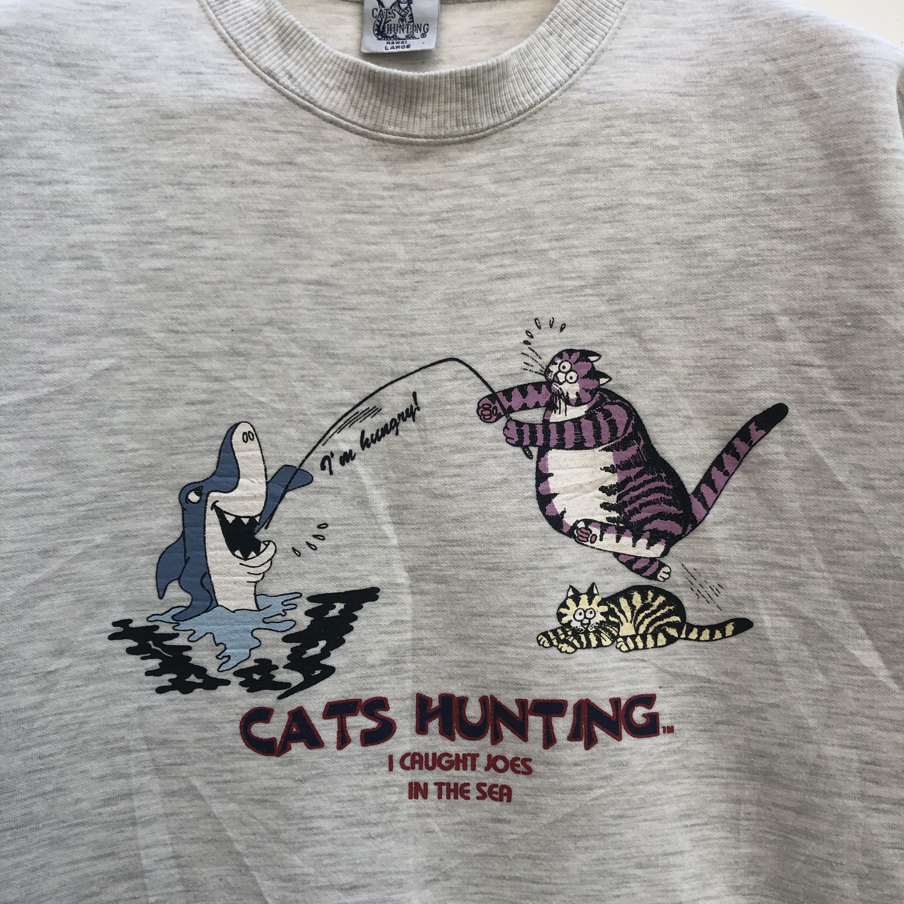 Other CATS HUNTING JOES Crew Neck Sweatshirt #0532-15 Size US M / EU 48-50 / 2 - 2 Thumbnail