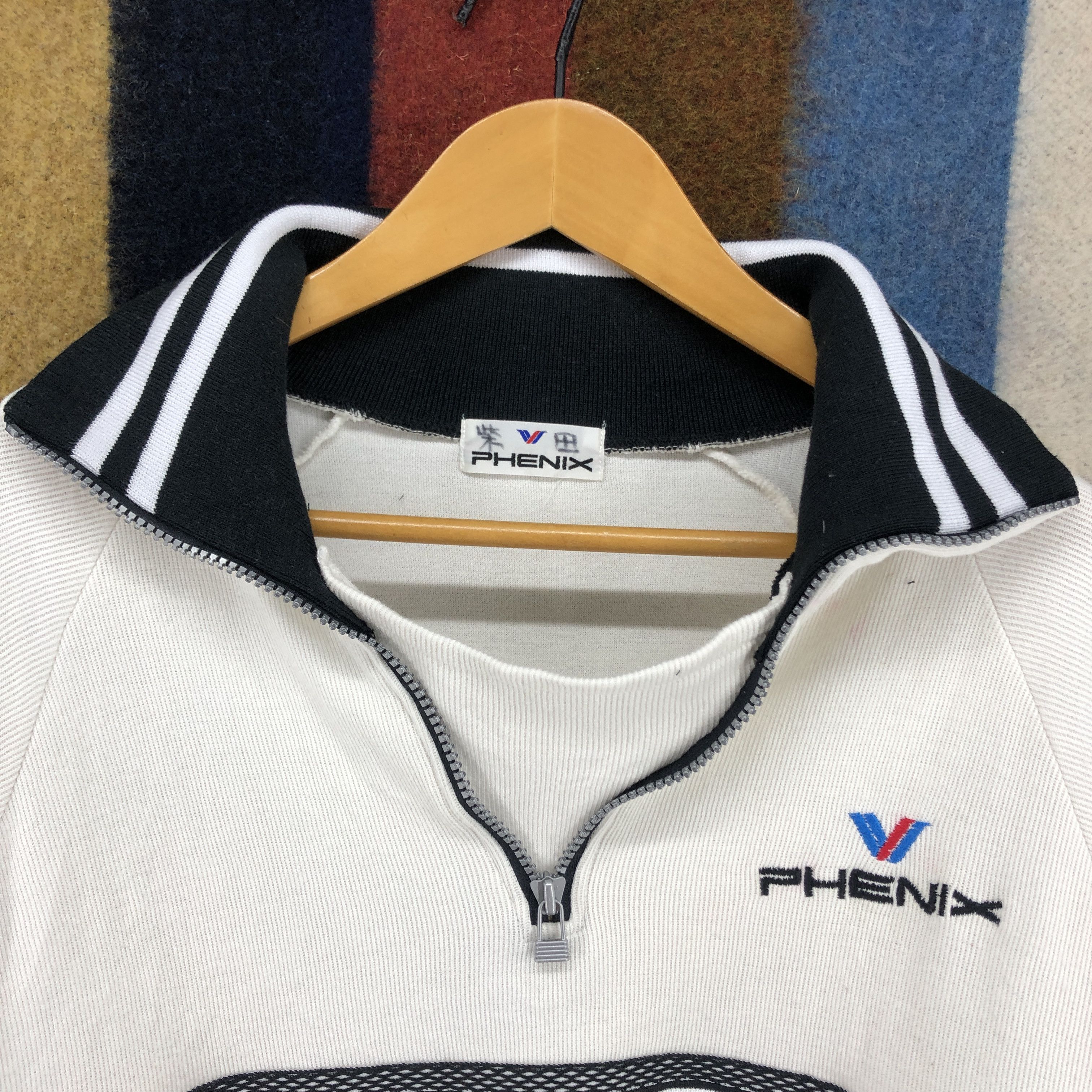 Japanese Brand PHENIX Oldschool Zip Ups Sweatshirt #0715/AE Size US S / EU 44-46 / 1 - 3 Thumbnail