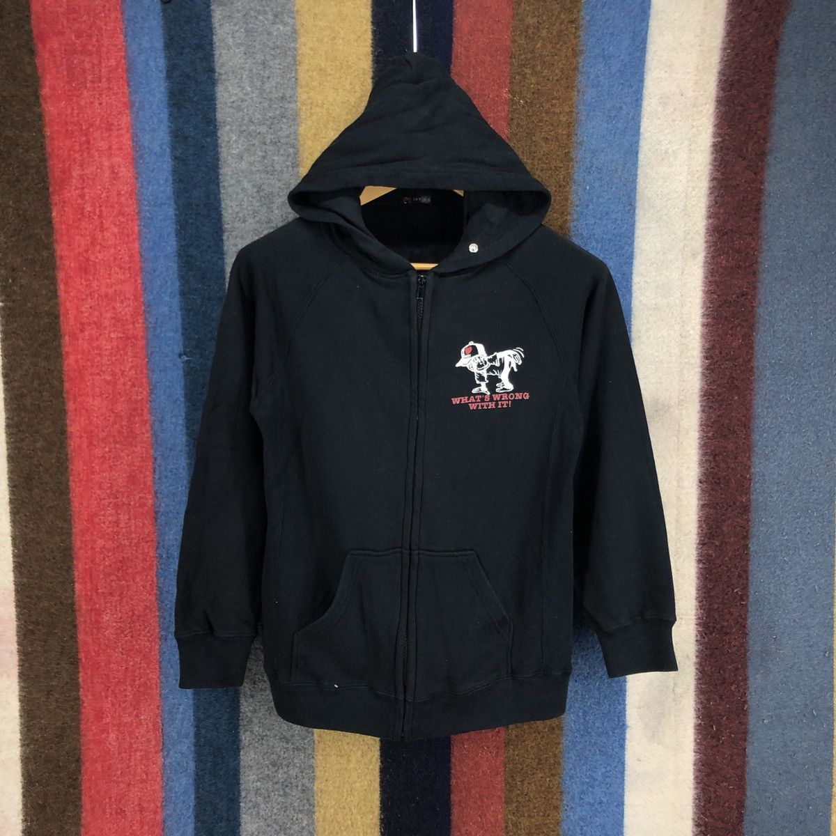 Japanese Brand I LOVE MONKEY by LOSION Hip Hop Hoodie #2701-97 Size US S / EU 44-46 / 1 - 4 Thumbnail