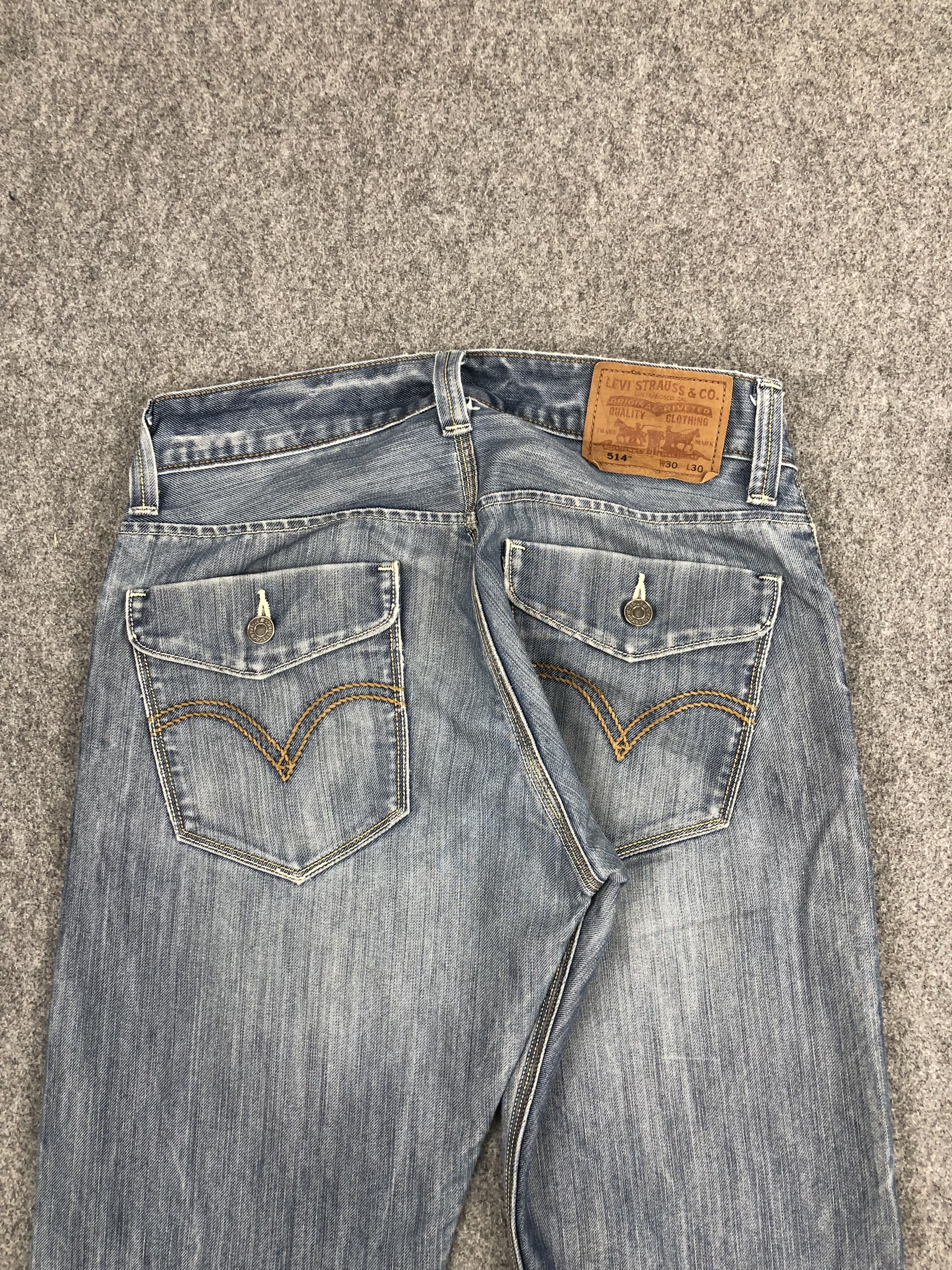 Levi's Vintage Levis 514 Denim DP1365 Size US 29 - 4 Thumbnail