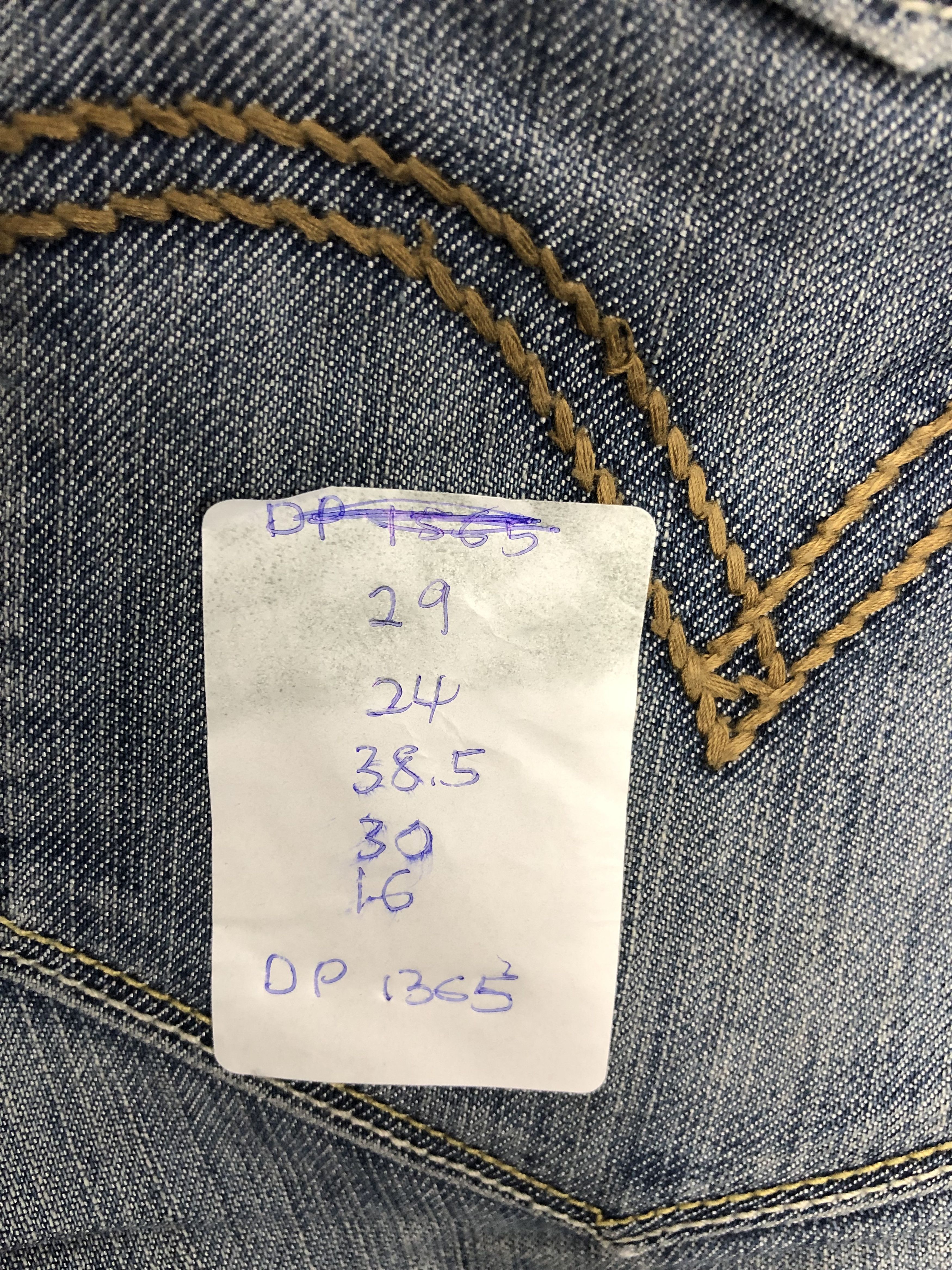 Levi's Vintage Levis 514 Denim DP1365 Size US 29 - 13 Thumbnail
