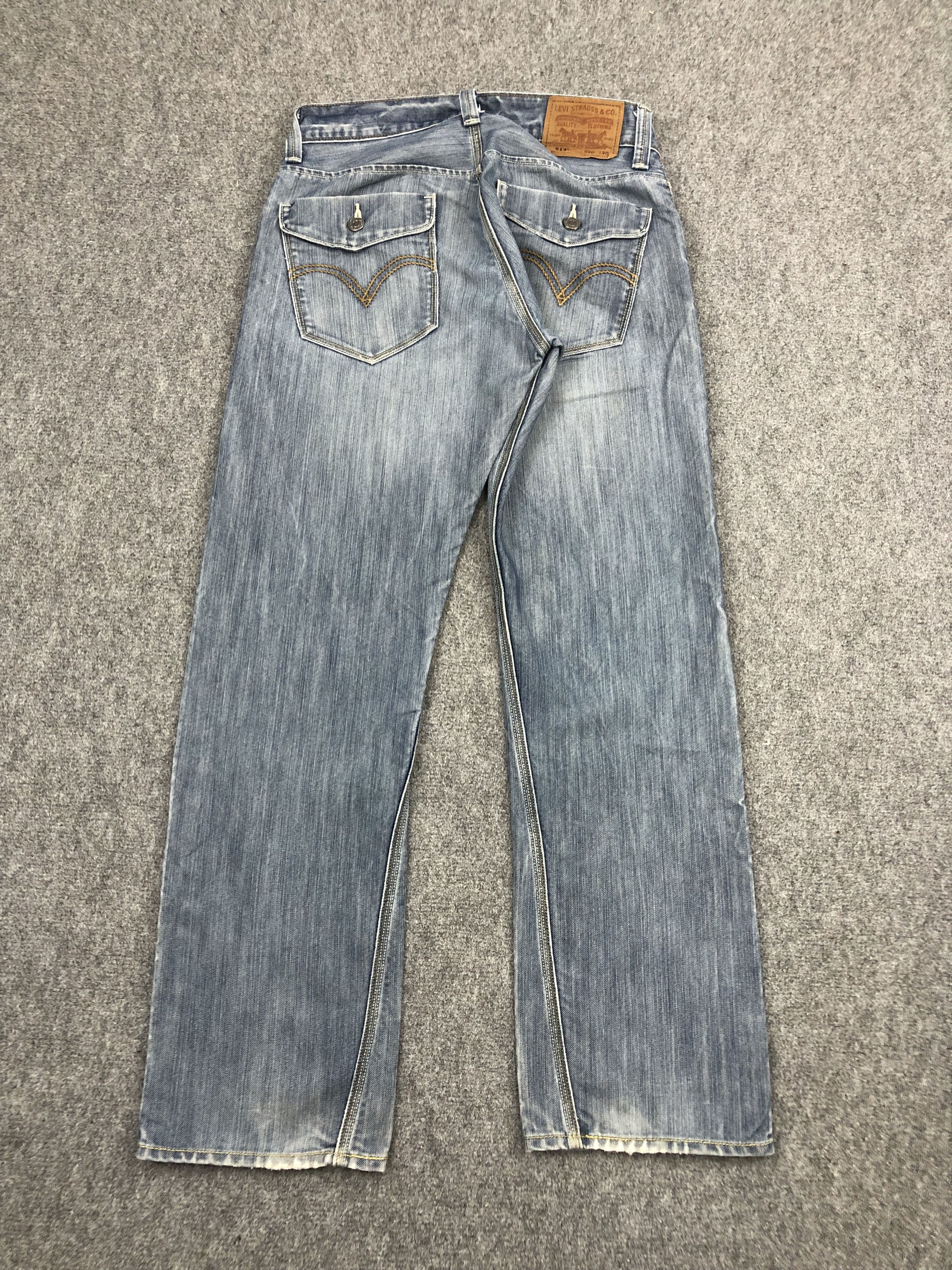 Levi's Vintage Levis 514 Denim DP1365 Size US 29 - 3 Thumbnail