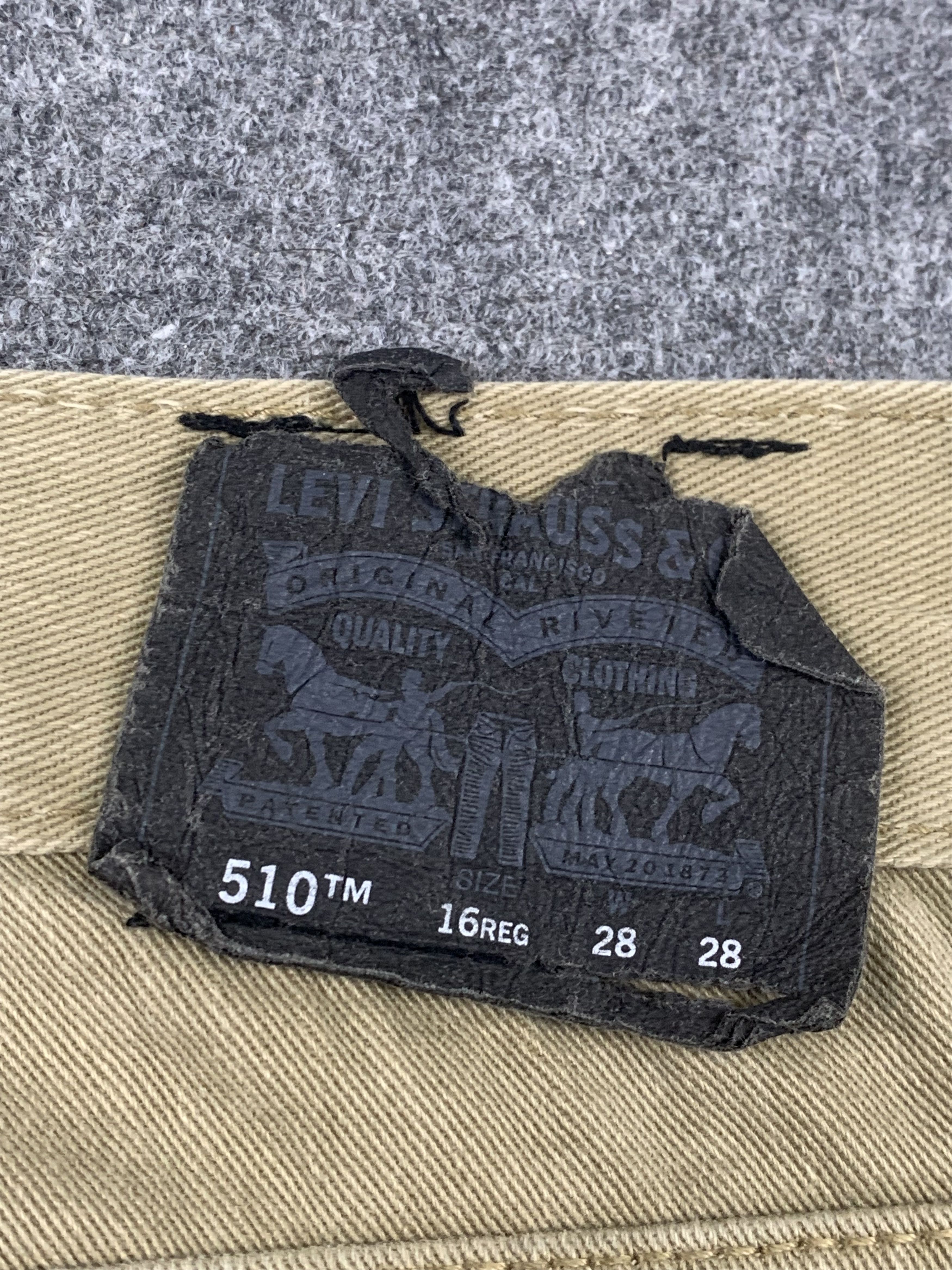 Levi's Vintage Levis 510 Skinny Jeans 29x28 DP1807 Size US 29 - 5 Thumbnail