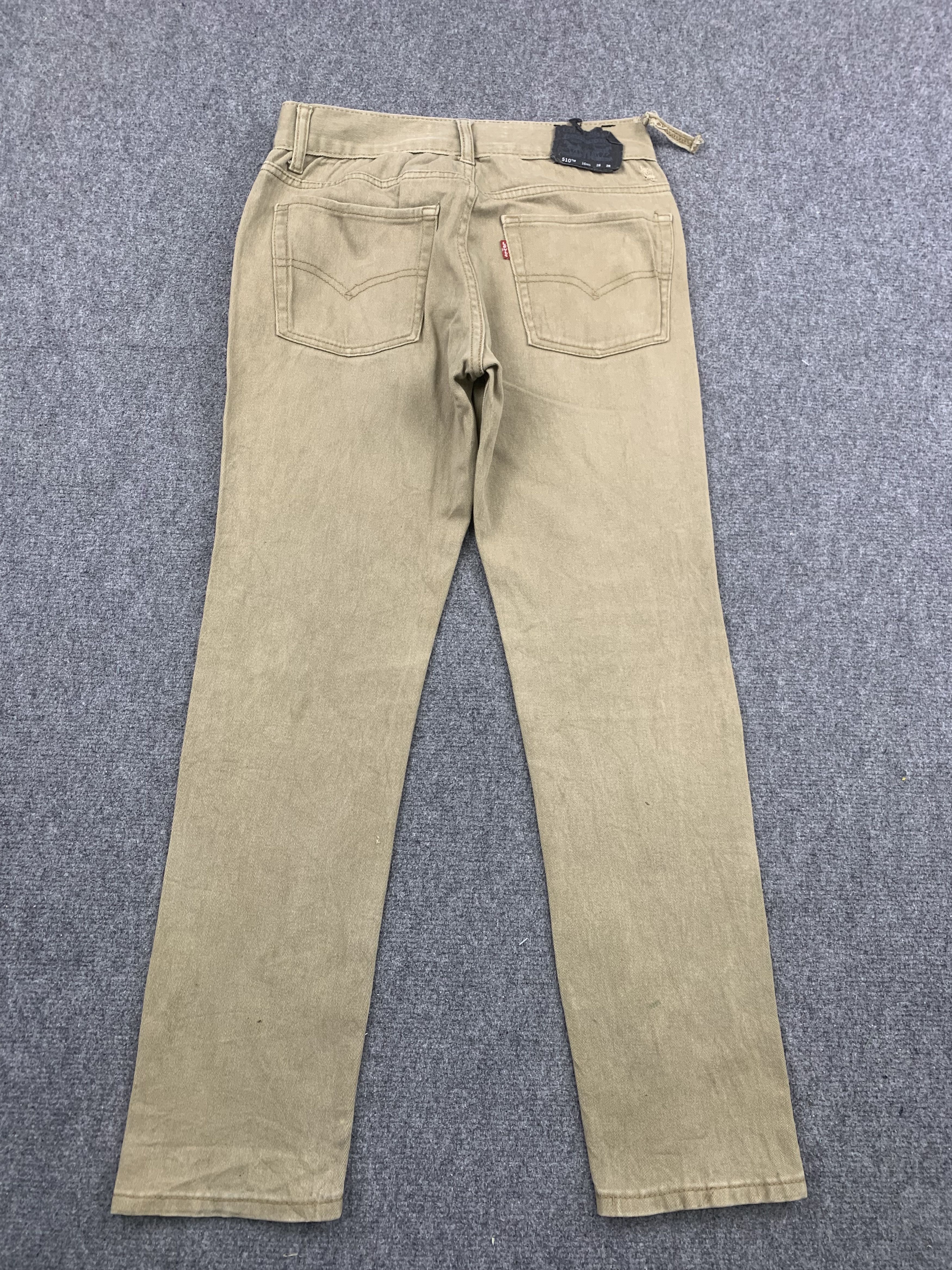 Levi's Vintage Levis 510 Skinny Jeans 29x28 DP1807 Size US 29 - 3 Thumbnail