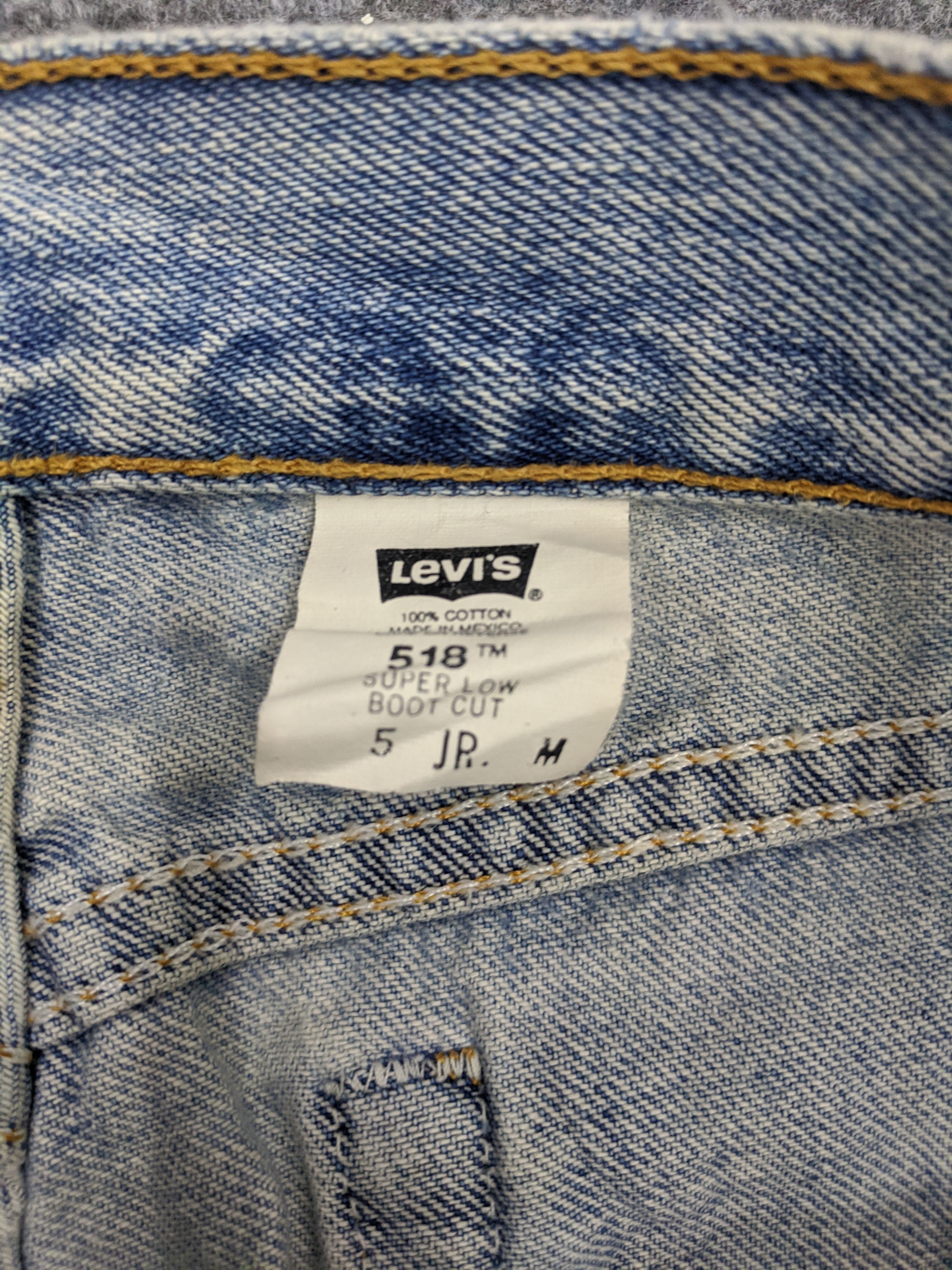 Levi's Vintage Levis 518 Jeans DP1016 Size US 29 - 6 Thumbnail