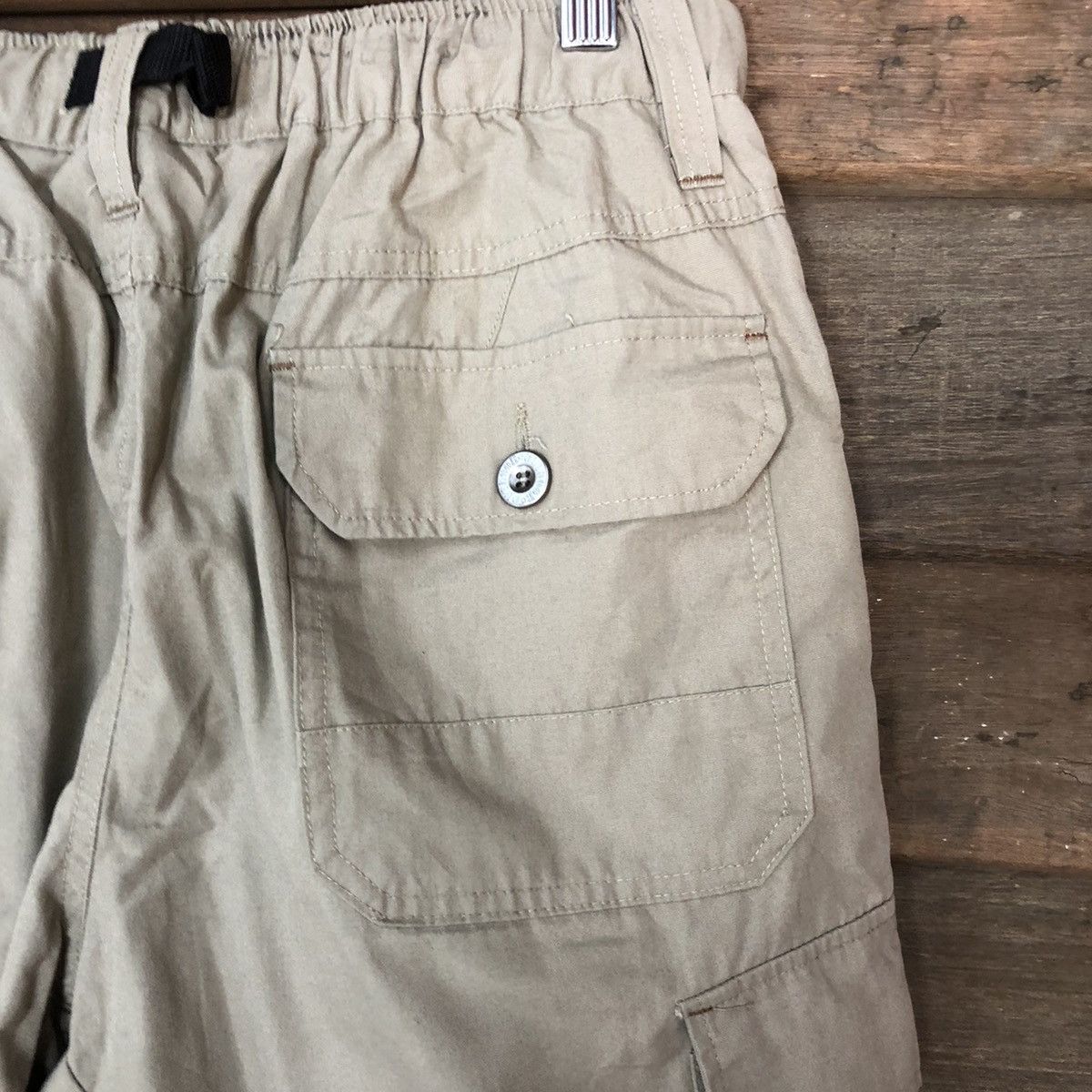 Japanese Brand Outdoor Brown hiking track multipocket Cargo Pants #7024 Size US 33 - 16 Thumbnail
