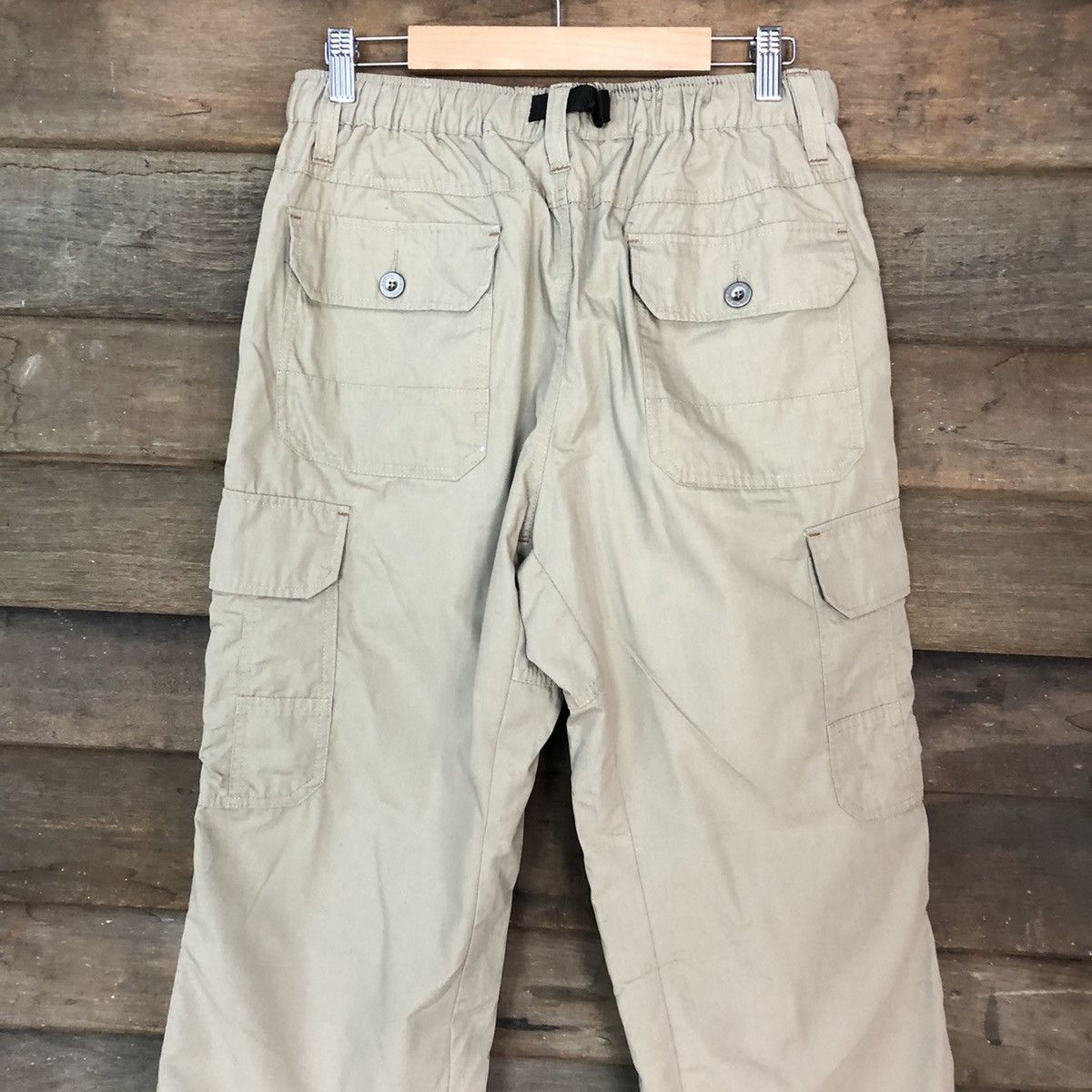 Japanese Brand Outdoor Brown hiking track multipocket Cargo Pants #7024 Size US 33 - 13 Thumbnail