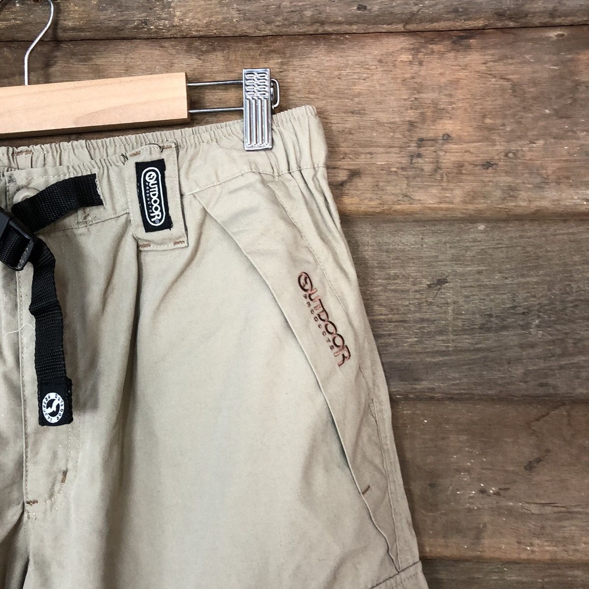Japanese Brand Outdoor Brown hiking track multipocket Cargo Pants #7024 Size US 33 - 5 Thumbnail