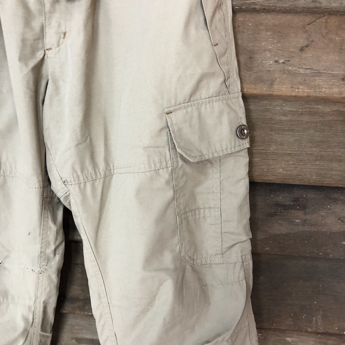 Japanese Brand Outdoor Brown hiking track multipocket Cargo Pants #7024 Size US 33 - 7 Thumbnail