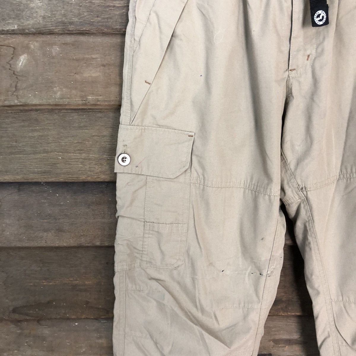 Japanese Brand Outdoor Brown hiking track multipocket Cargo Pants #7024 Size US 33 - 6 Thumbnail