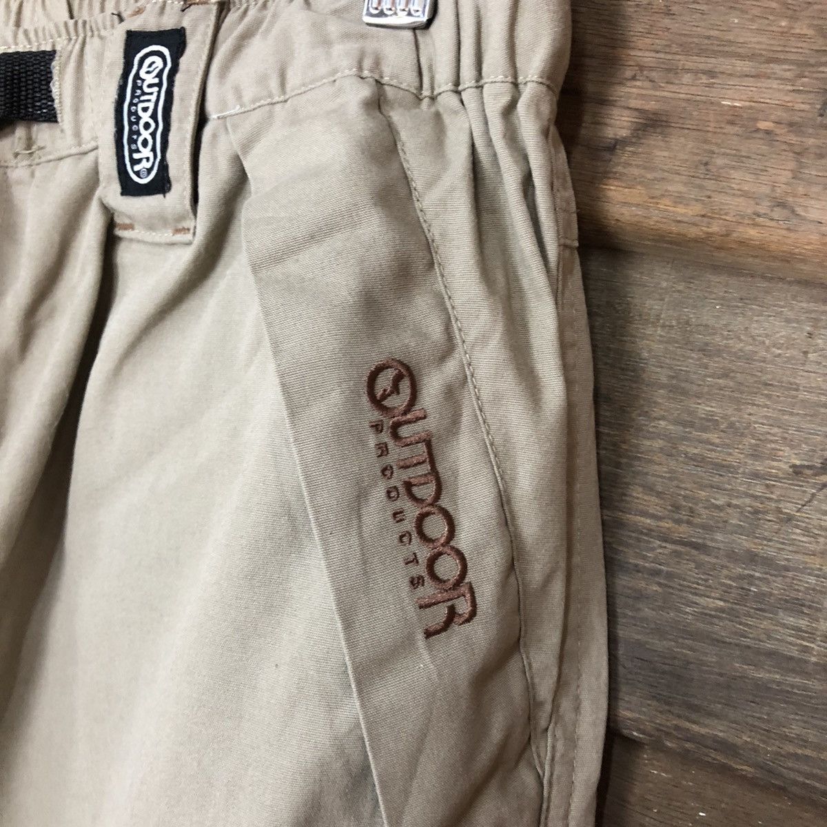Japanese Brand Outdoor Brown hiking track multipocket Cargo Pants #7024 Size US 33 - 11 Thumbnail