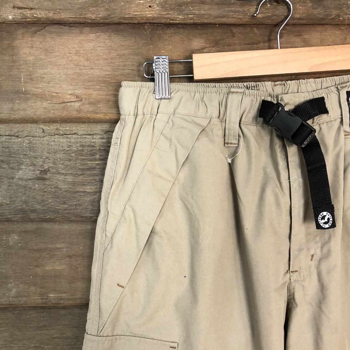 Japanese Brand Outdoor Brown hiking track multipocket Cargo Pants #7024 Size US 33 - 4 Thumbnail