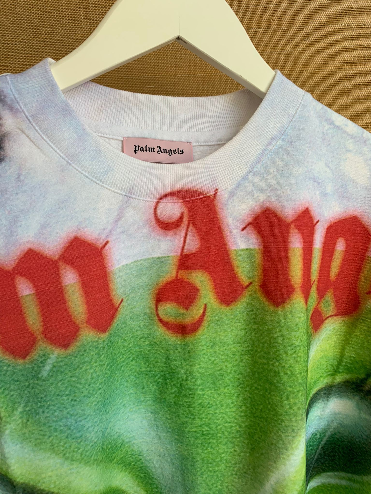 Palm Angels Alien Print Tee IN White Size US XS / EU 42 / 0 - 3 Thumbnail