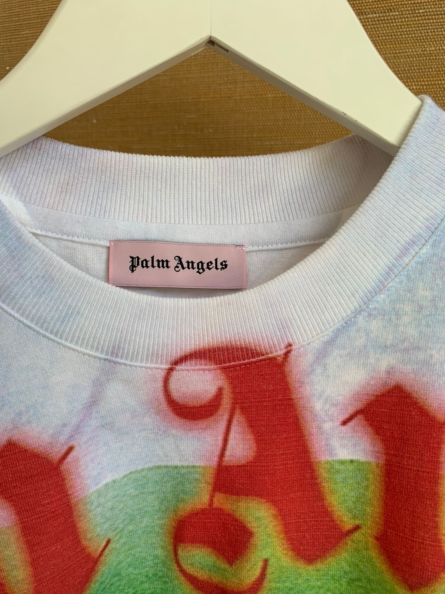 Palm Angels Alien Print Tee IN White Size US XS / EU 42 / 0 - 6 Thumbnail