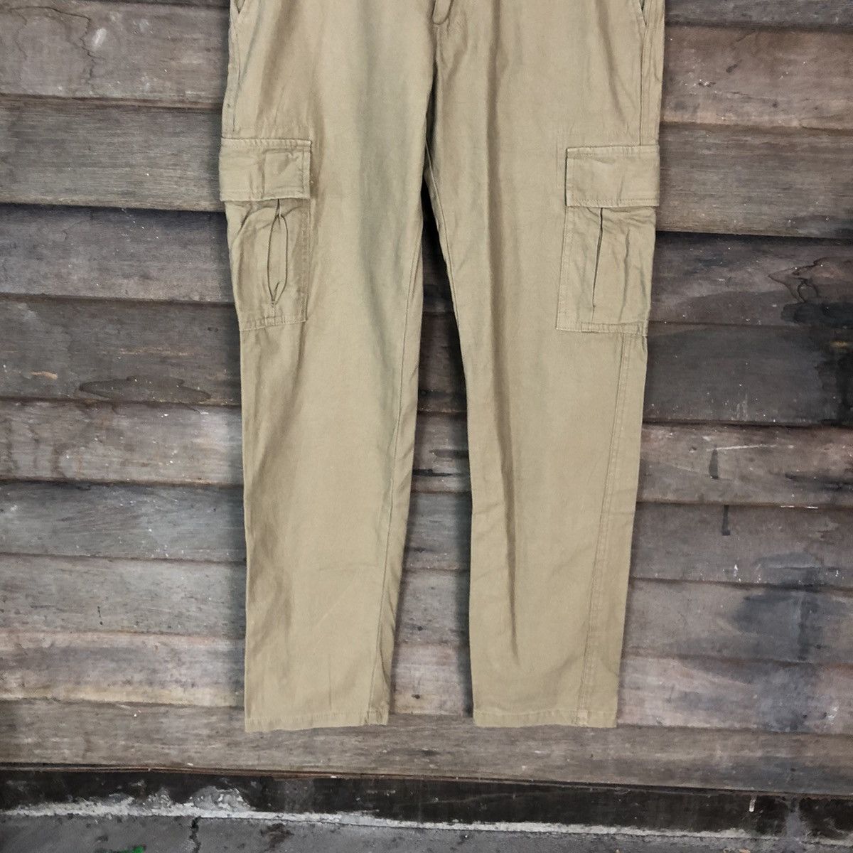 Japanese Brand Point Loma Brown multi pocket utility Cargo Pants #3396 Size US 32 / EU 48 - 3 Thumbnail