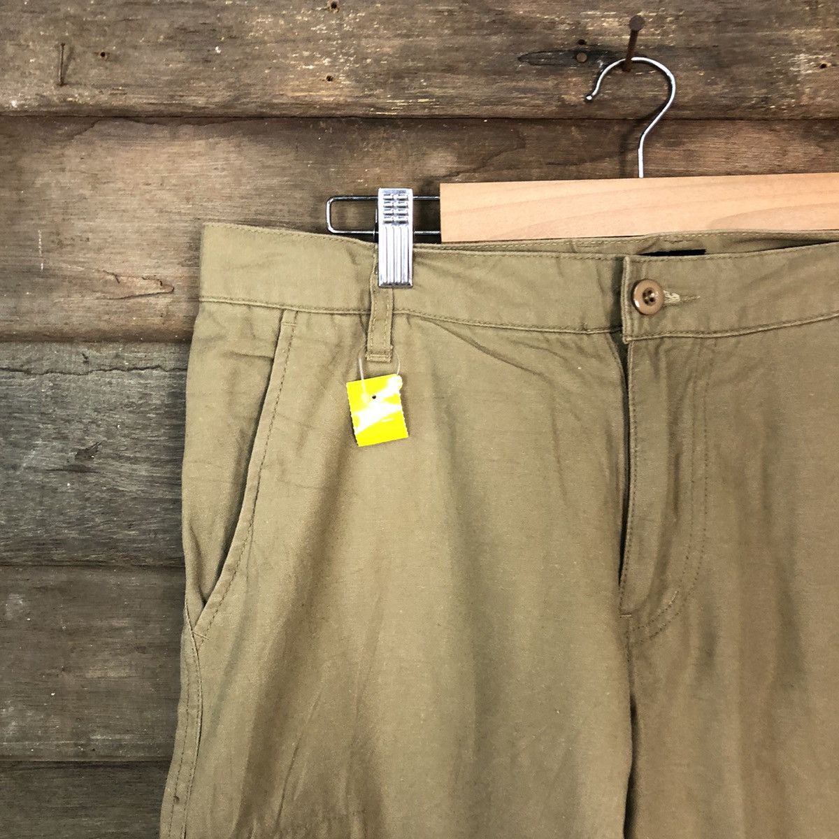 Japanese Brand Point Loma Brown multi pocket utility Cargo Pants #3396 Size US 32 / EU 48 - 4 Thumbnail
