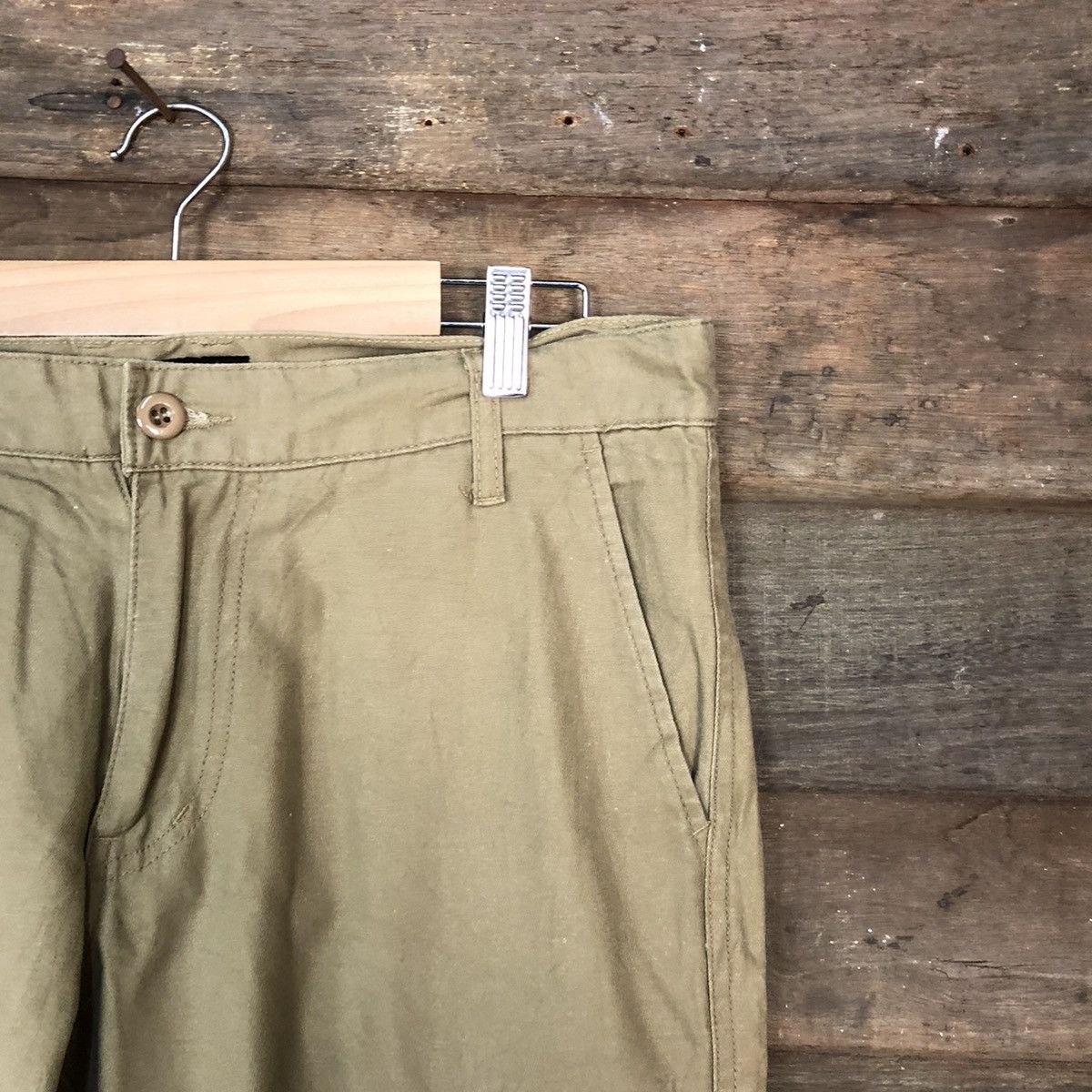 Japanese Brand Point Loma Brown multi pocket utility Cargo Pants #3396 Size US 32 / EU 48 - 5 Thumbnail