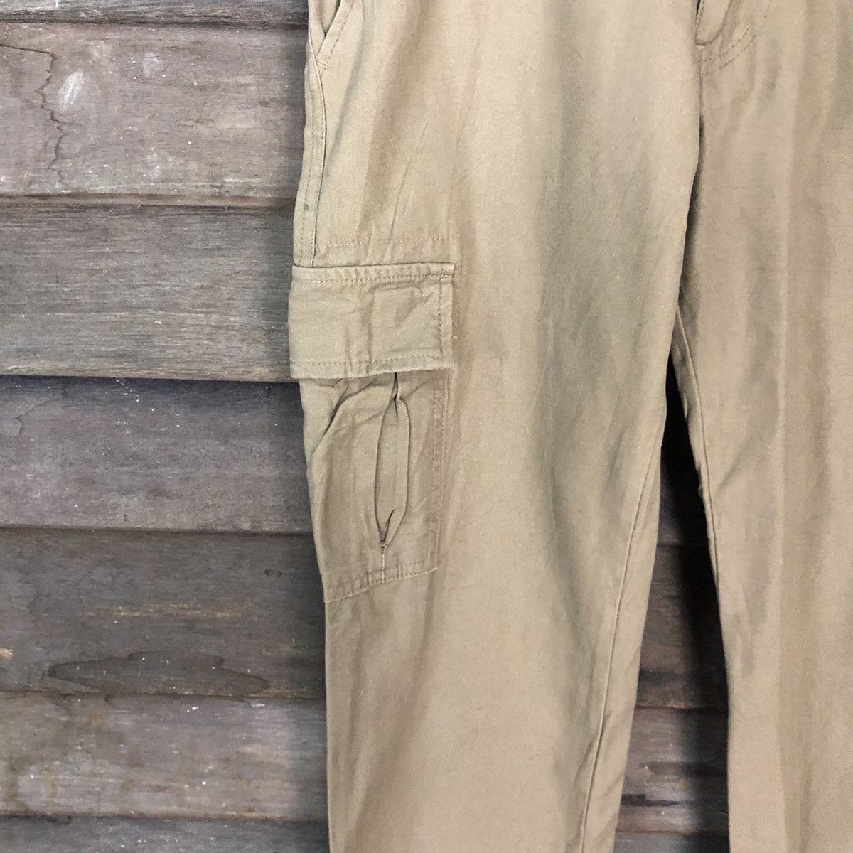 Japanese Brand Point Loma Brown multi pocket utility Cargo Pants #3396 Size US 32 / EU 48 - 6 Thumbnail