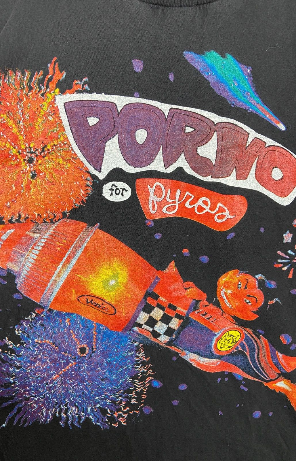 Band Tees Porno for Pyro Vintage Band Tee Shirt 90s Tour Size US L / EU 52-54 / 3 - 3 Thumbnail