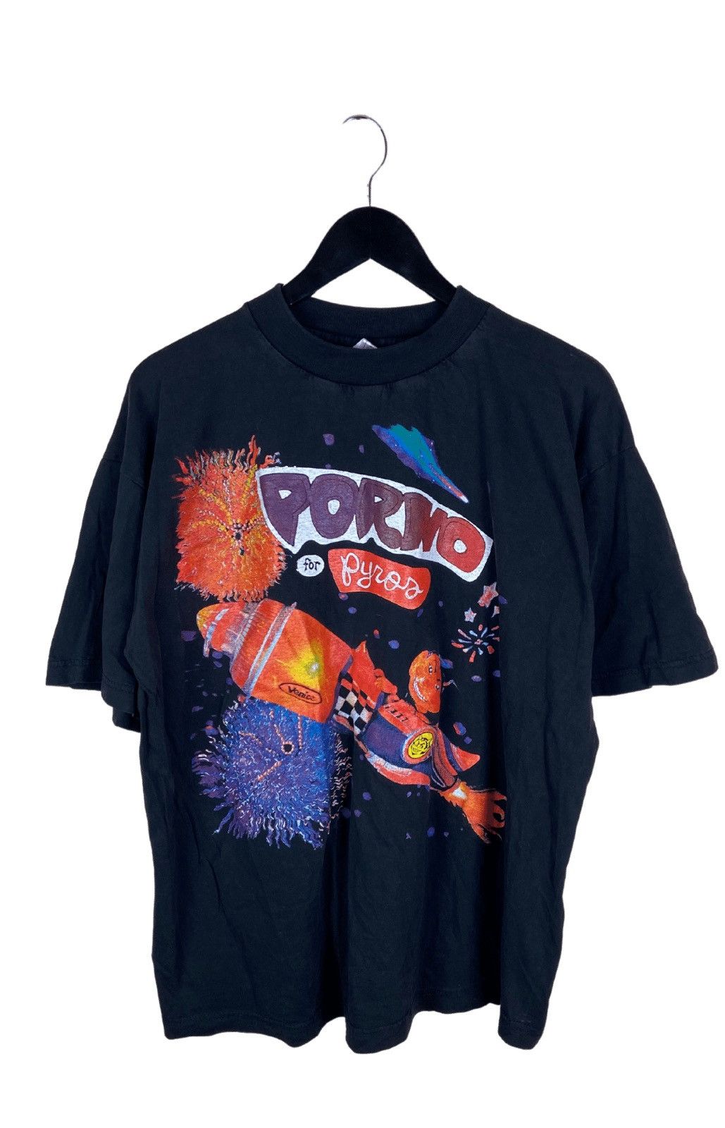Band Tees Porno for Pyro Vintage Band Tee Shirt 90s Tour Size US L / EU 52-54 / 3 - 1 Thumbnail
