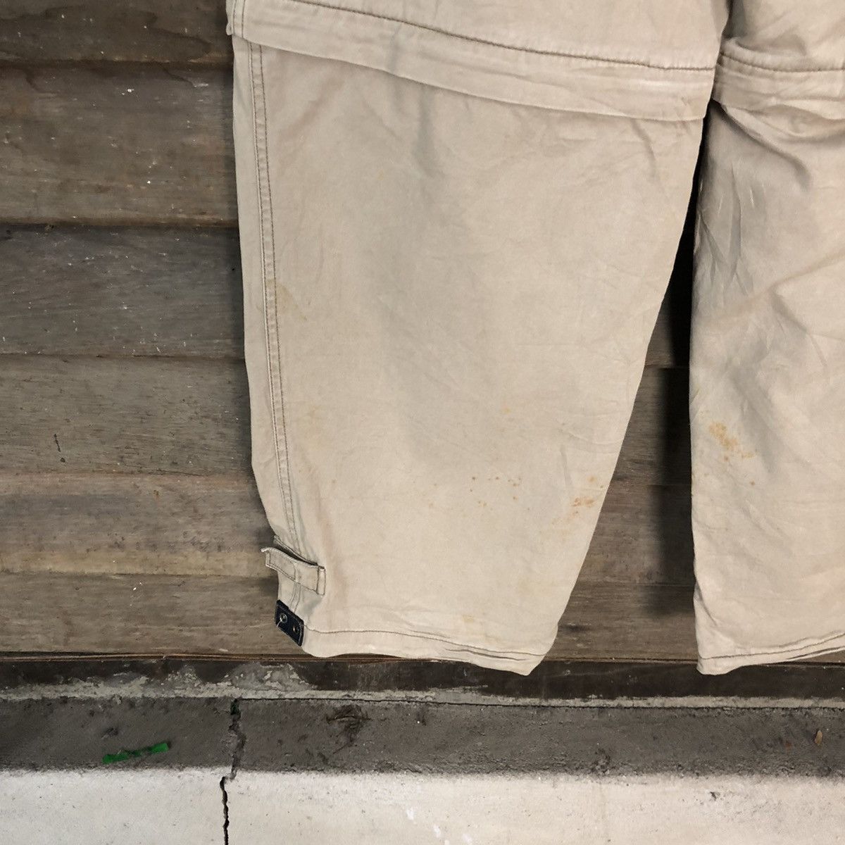 Japanese Brand × Vintage Japanese Brand Brown multi pocket utility Cargo Pants #6896 Size US 32 / EU 48 - 17 Thumbnail