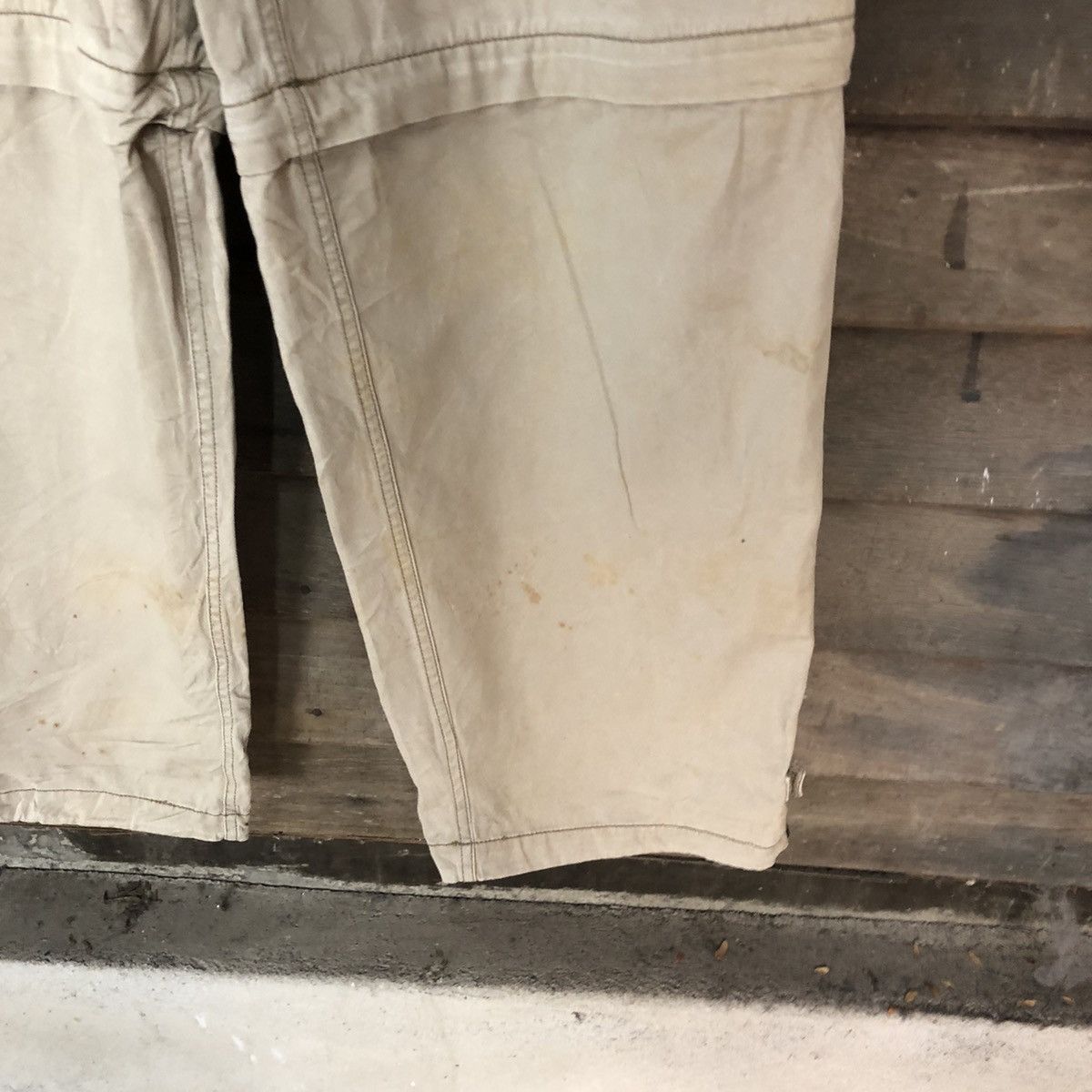 Japanese Brand × Vintage Japanese Brand Brown multi pocket utility Cargo Pants #6896 Size US 32 / EU 48 - 9 Thumbnail