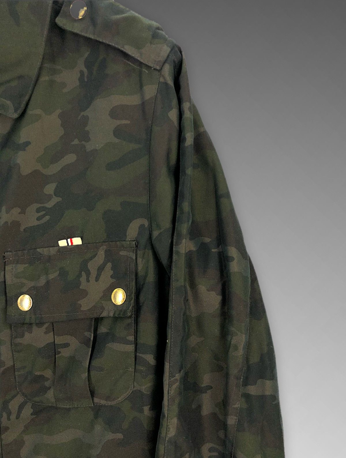 Maison Kitsune M-65 Hooded Parka Camo Jacket Size US M / EU 48-50 / 2 - 5 Thumbnail