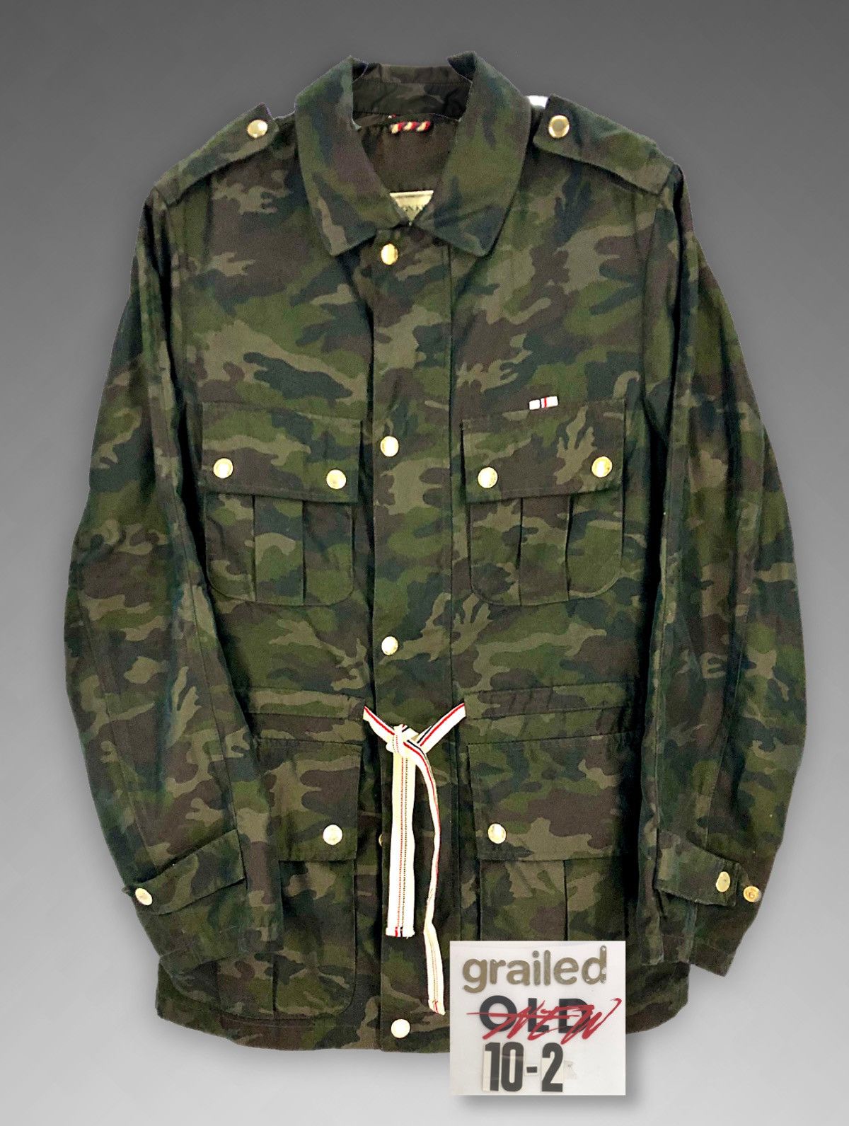 Maison Kitsune M-65 Hooded Parka Camo Jacket Size US M / EU 48-50 / 2 - 1 Thumbnail