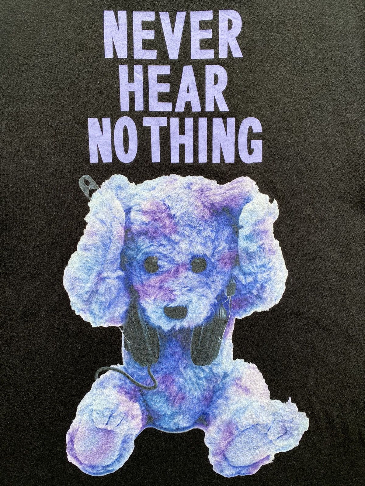 20471120 SS2016 MILKBOY “Never Hear Nothing” Teddy Bear Baggy T-shirt Size US XL / EU 56 / 4 - 4 Thumbnail
