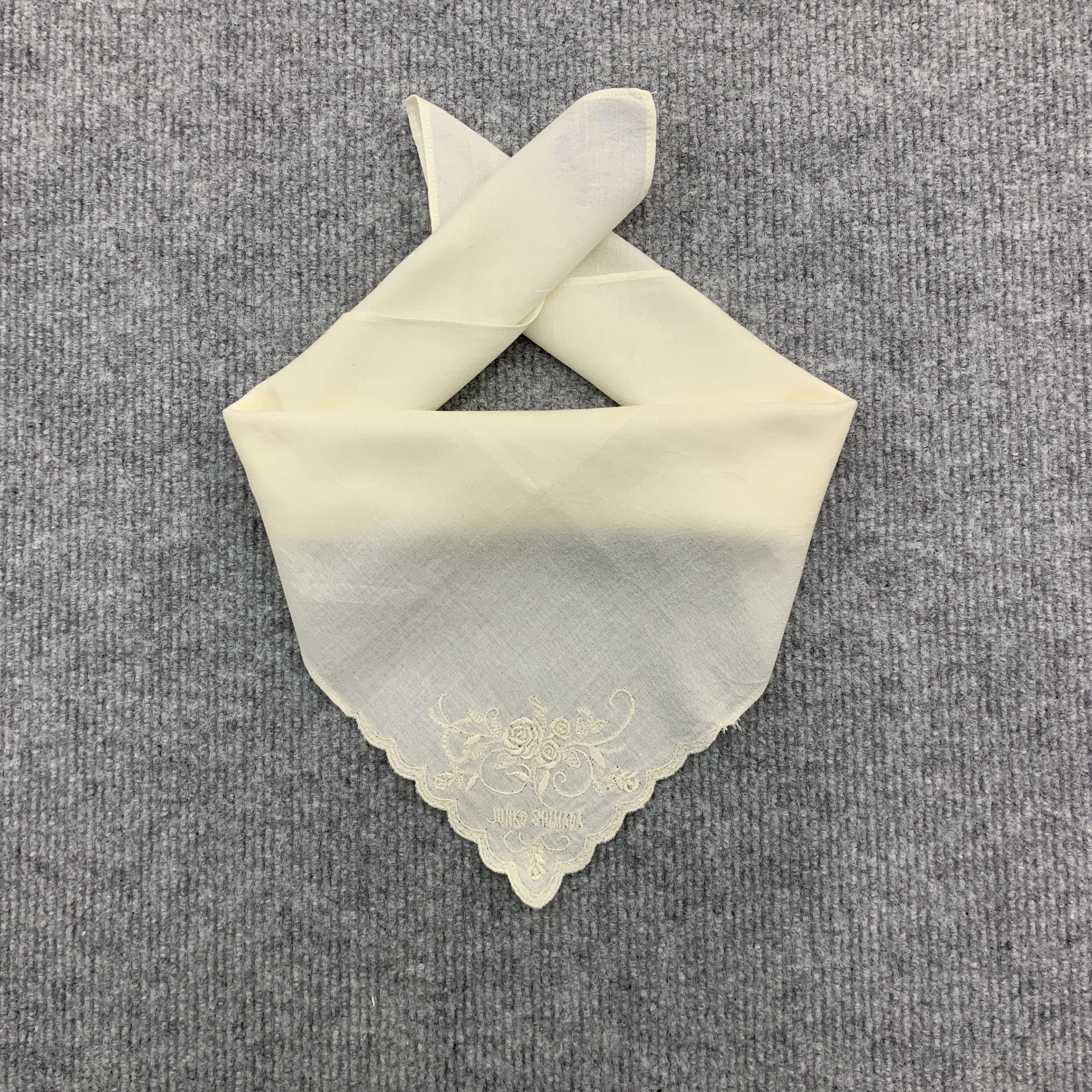 Vintage Junko Shimada Handkerchief / Neckerchief - HKA662