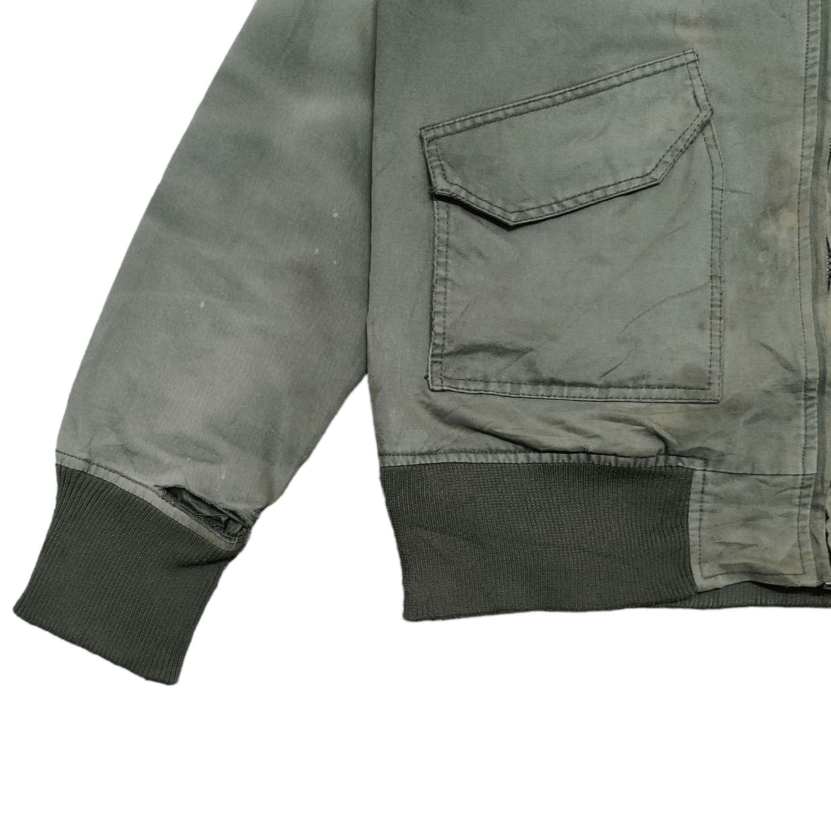 Japanese Brand Vintage 1998 Military American Legend Bomber Jacket Size US L / EU 52-54 / 3 - 3 Thumbnail