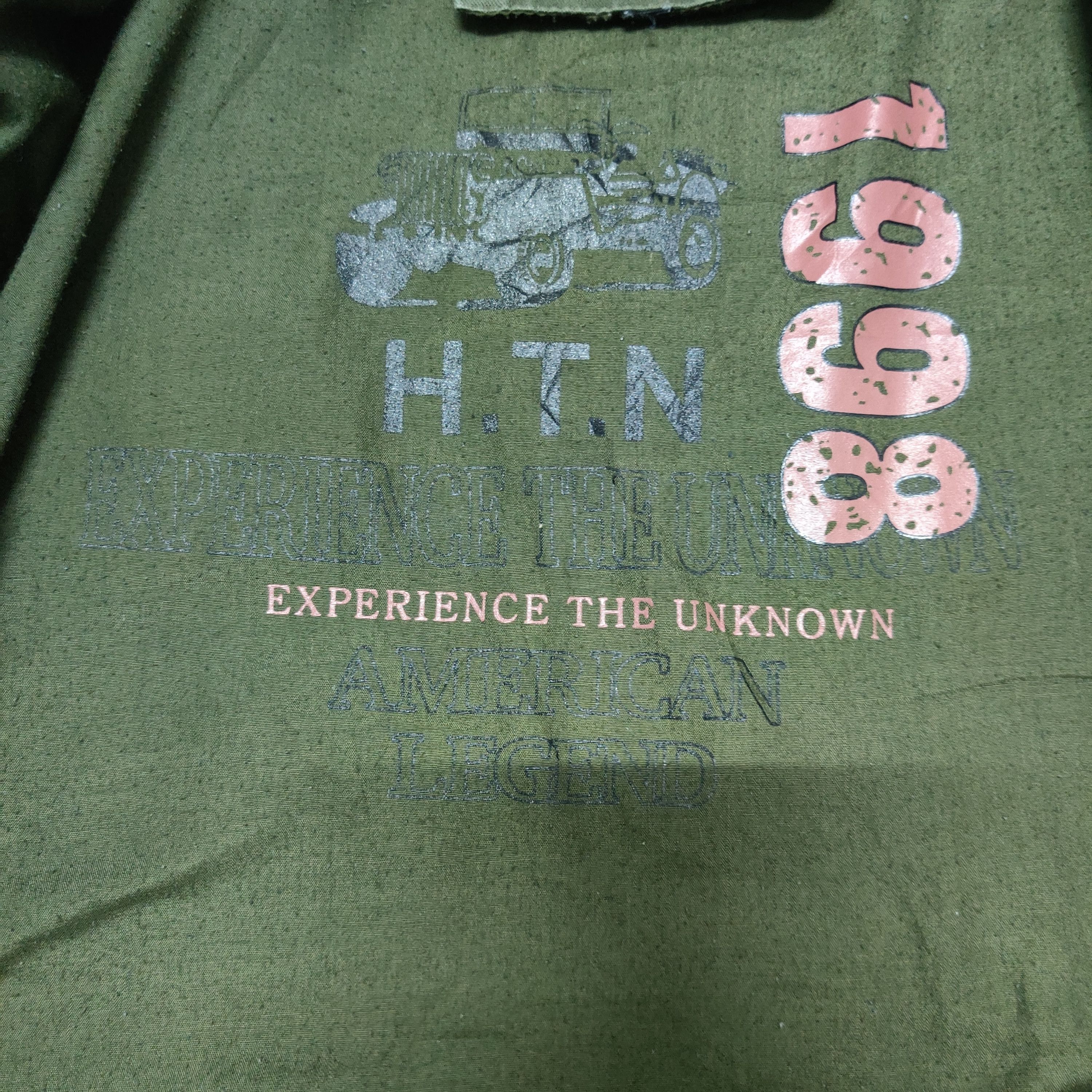Japanese Brand Vintage 1998 Military American Legend Bomber Jacket Size US L / EU 52-54 / 3 - 12 Thumbnail
