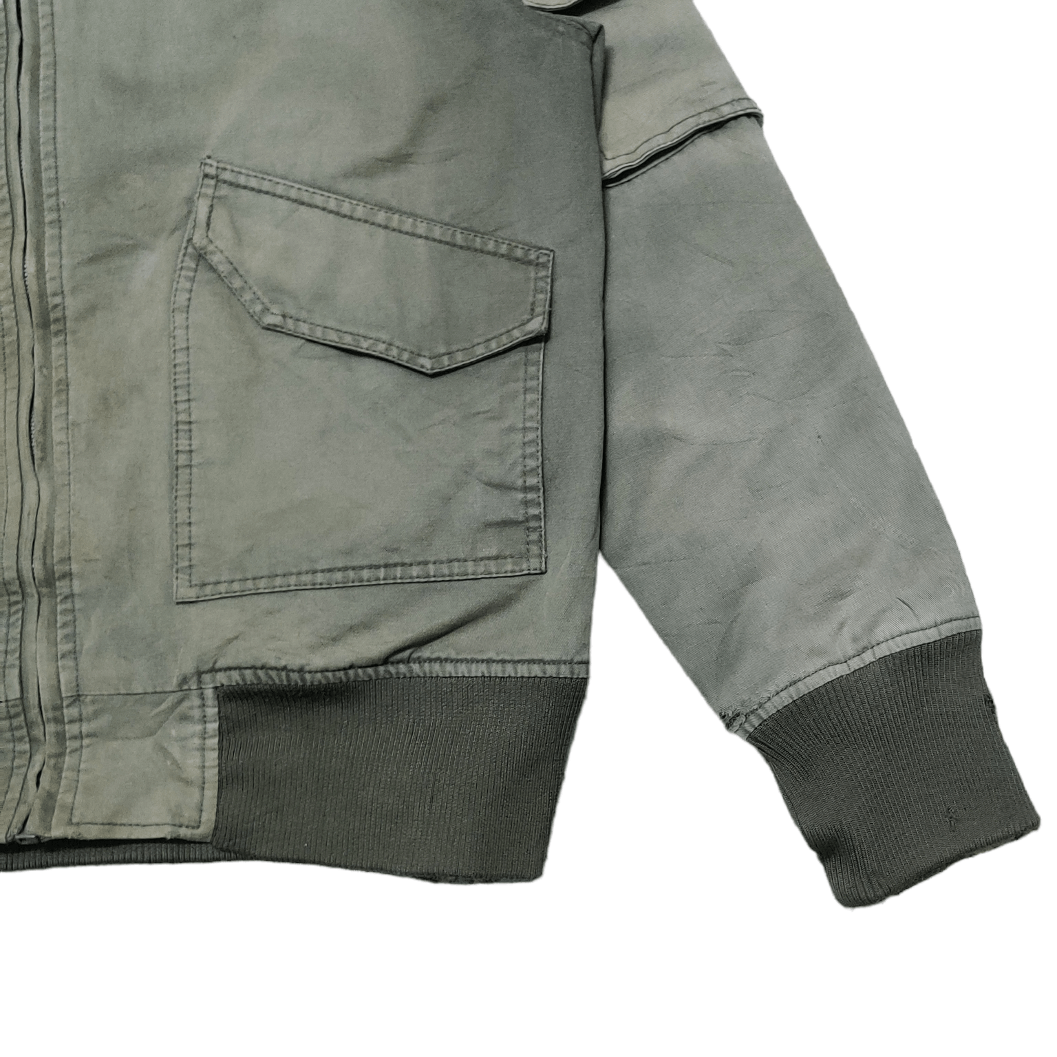 Japanese Brand Vintage 1998 Military American Legend Bomber Jacket Size US L / EU 52-54 / 3 - 4 Thumbnail