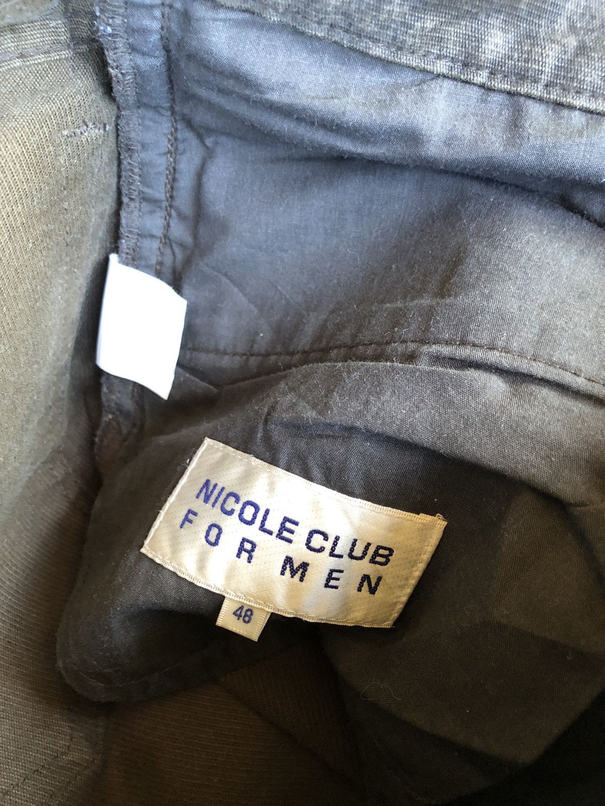 Beauty Beast × Japanese Brand 🔥SALE AW23🔥Nicole Club For Men Herringbone Rare Design Pants Size US 32 / EU 48 - 6 Thumbnail