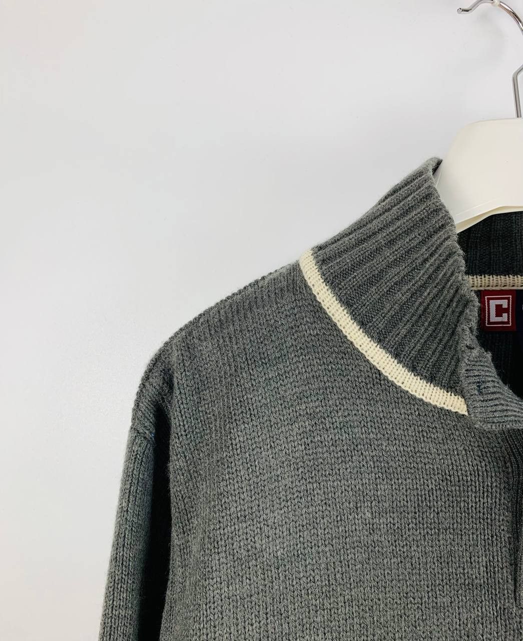 Chaps Chaps sweater cotton grey M Size US M / EU 48-50 / 2 - 2 Thumbnail