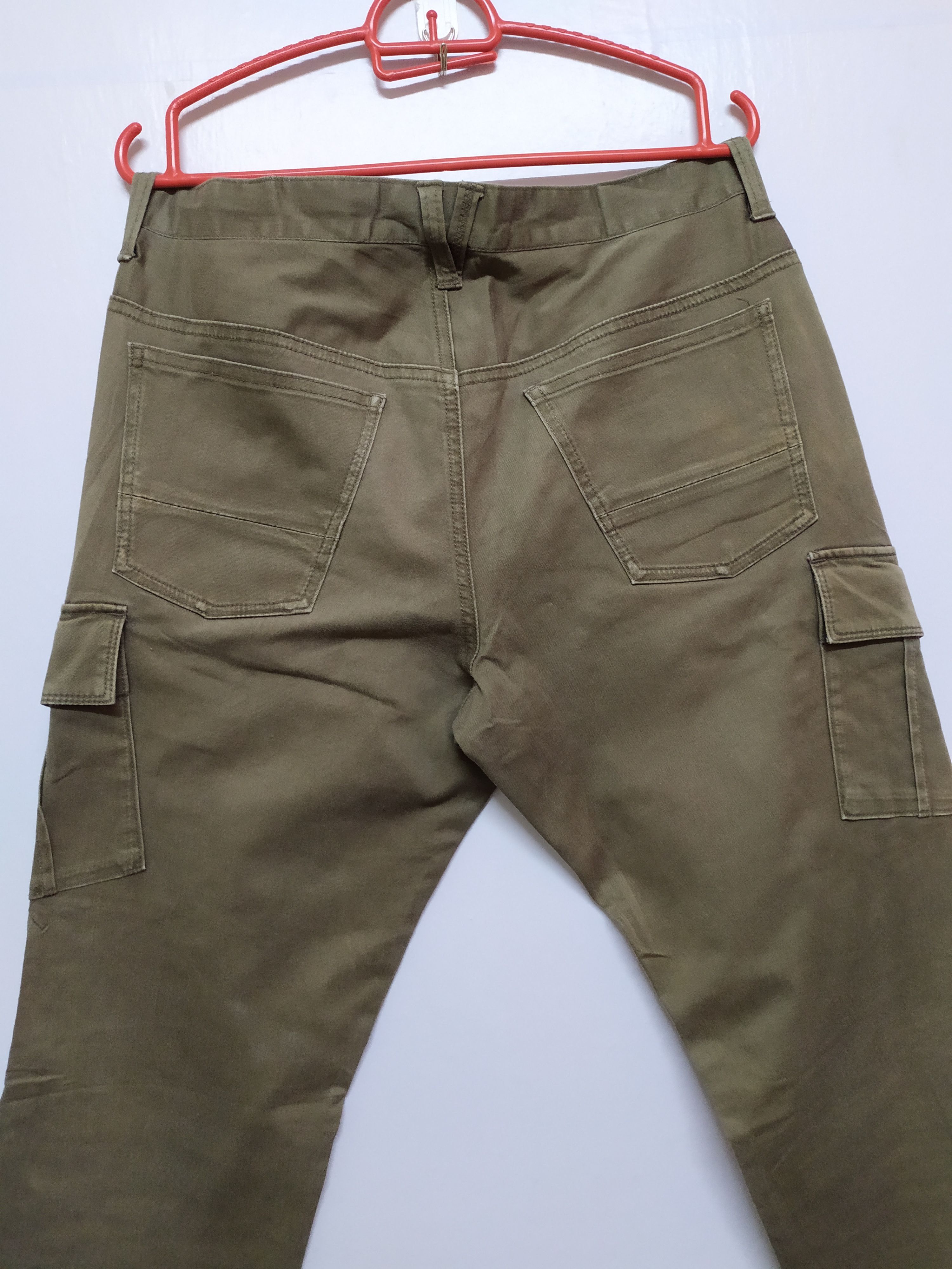 Japanese Brand KLEIN PLUS HOMME FADED CARGO PANTS Size US 32 / EU 48 - 12 Thumbnail